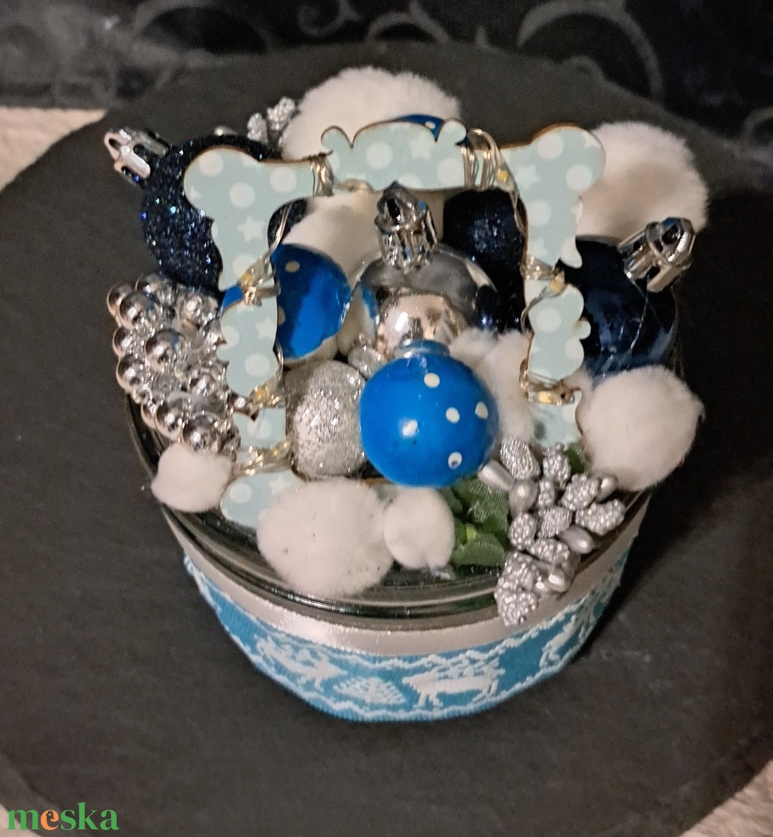 Adventi asztaldísz - karácsony - adventi díszek - adventi asztaldísz - Meska.hu