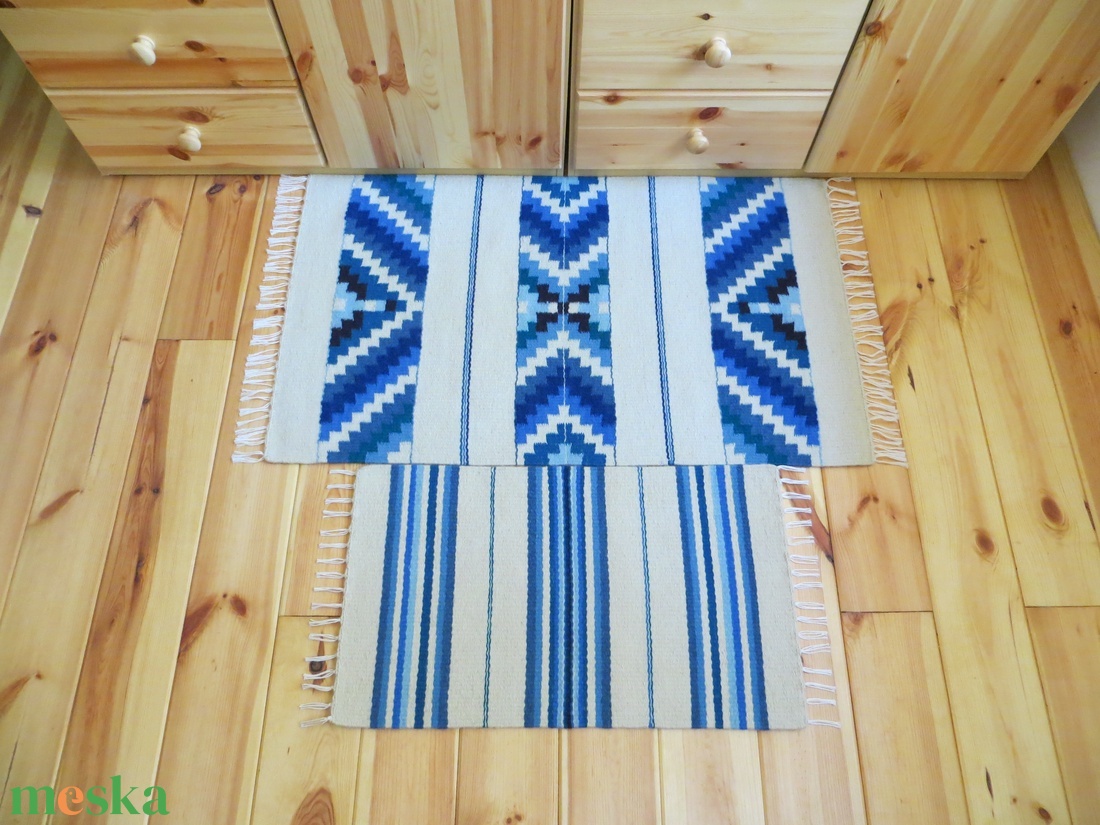 'FOLY-JÓ' kézzel szőtt gyapjú szőnyeg, faliszőnyeg, falvédő - otthon & életmód - lakástextil - szőnyeg - szövött szőnyeg - Meska.hu