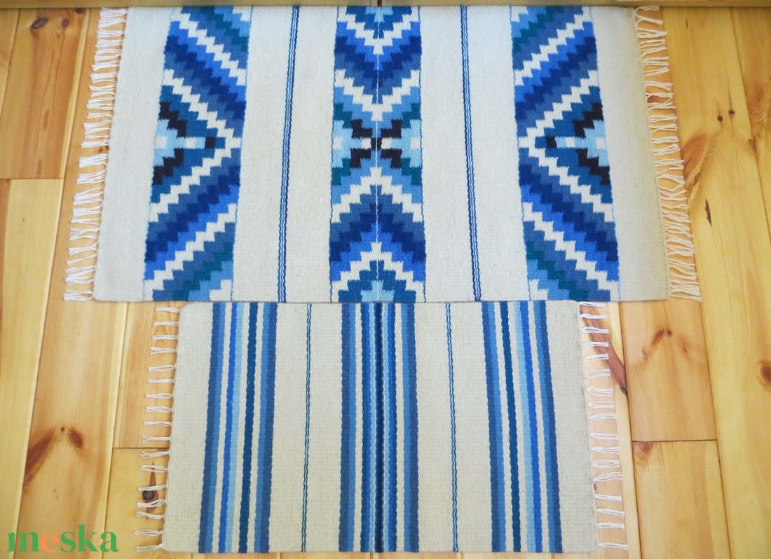 'FOLY-JÓ' kézzel szőtt gyapjú szőnyeg, faliszőnyeg, falvédő - otthon & életmód - lakástextil - szőnyeg - szövött szőnyeg - Meska.hu