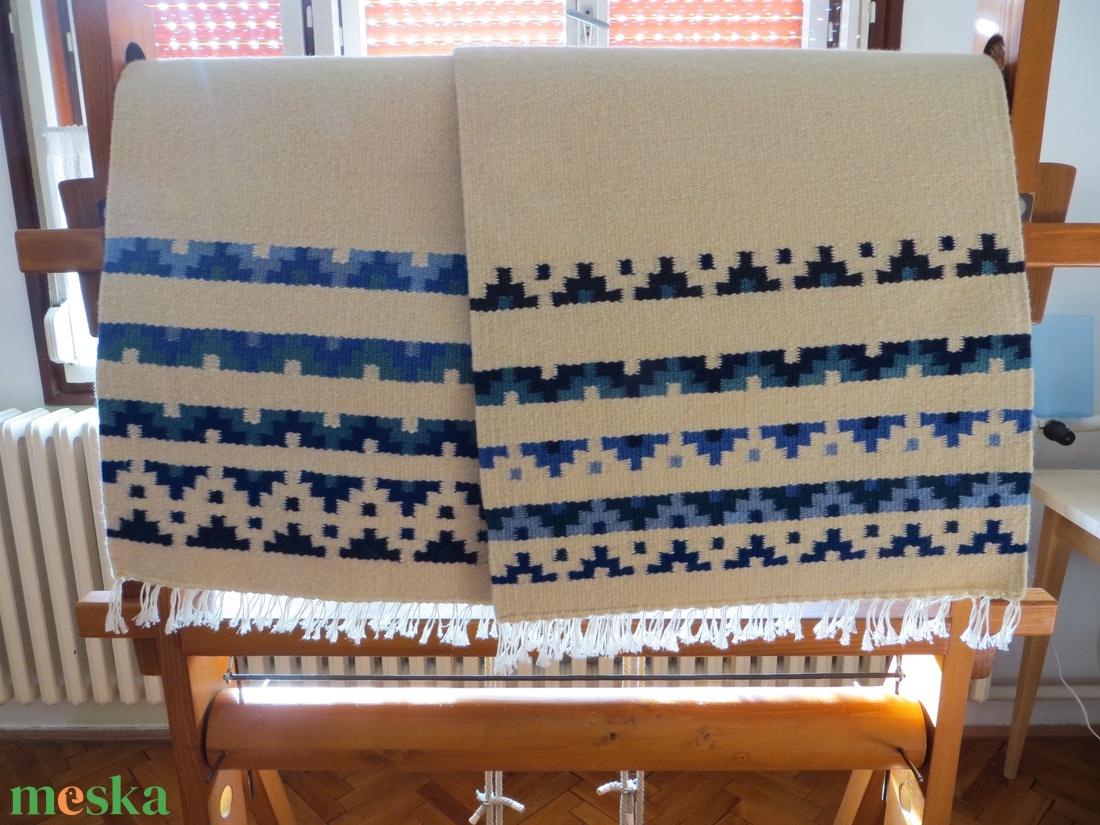 'PARTOT ÉR' kézzel szőtt gyapjú szőnyeg, faliszőnyeg, falvédő - otthon & életmód - lakástextil - szőnyeg - szövött szőnyeg - Meska.hu