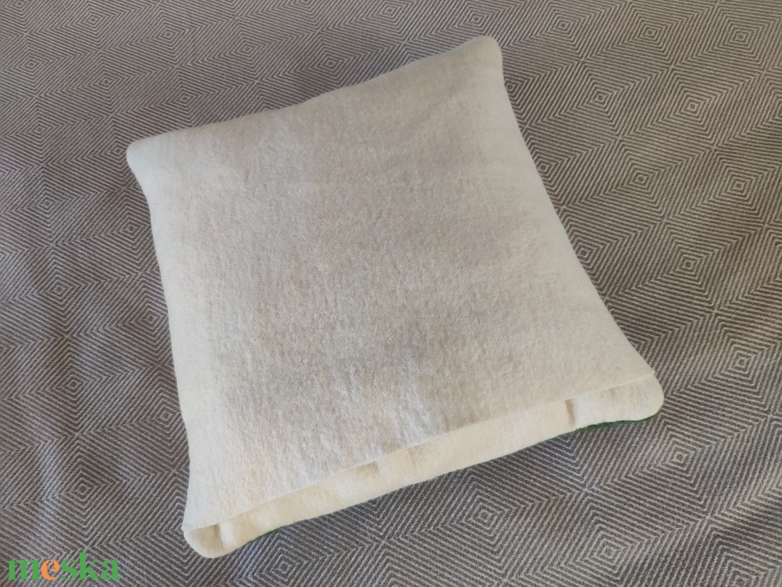 'ELSŐ HÓ' kézzel szőtt gyapjú díszpárnahuzat garnitúra - otthon & életmód - lakástextil - párna & párnahuzat - Meska.hu