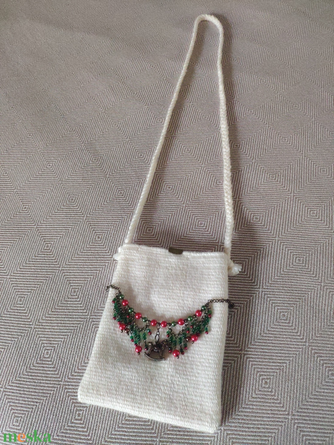 'HINTALÓ' ünnepi, téli, karácsonyi kistáska / kistarisznya - táska & tok - kézitáska & válltáska - tarisznya - Meska.hu