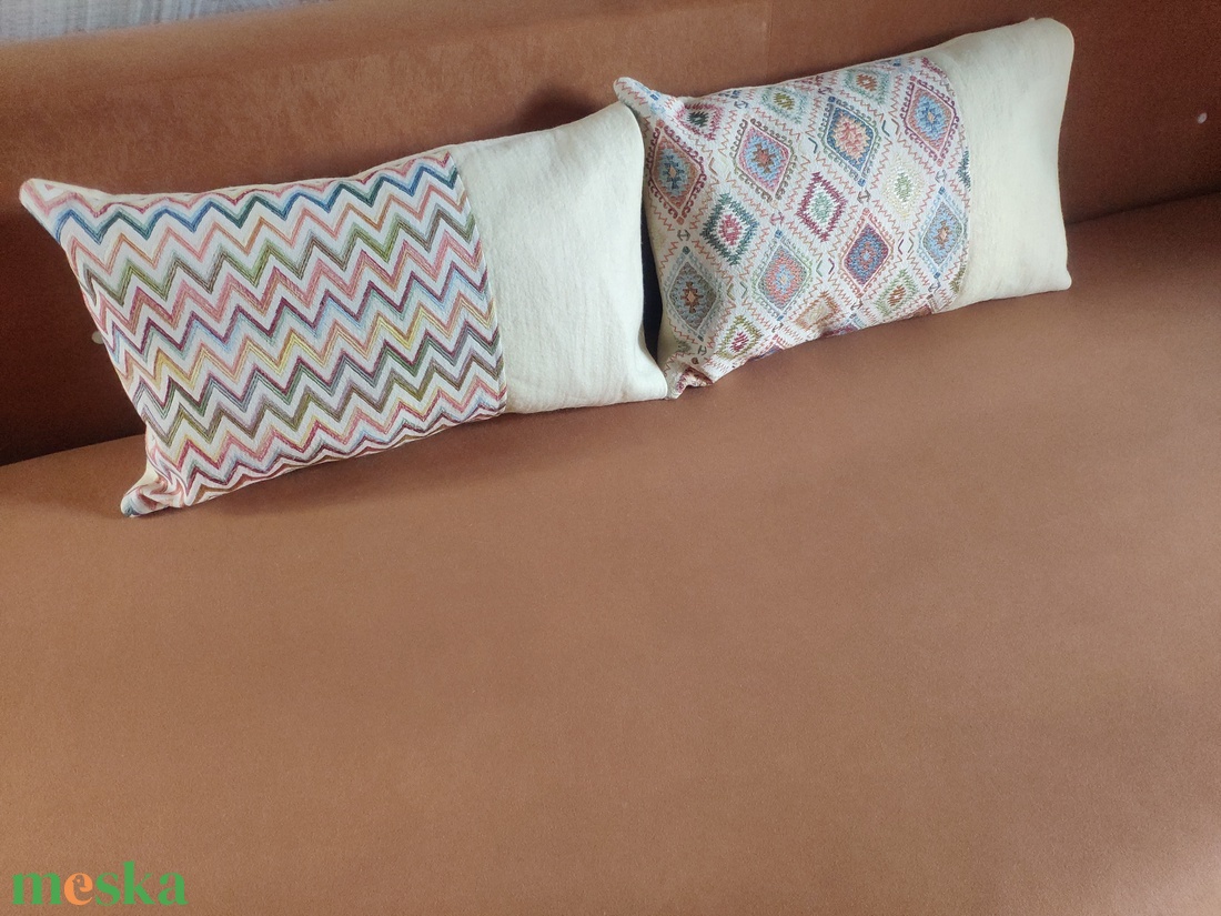 'INDIAN Wave' - kilim mintás nemez díszpárna - otthon & életmód - lakástextil - párna & párnahuzat - díszpárna (belsővel együtt) - Meska.hu