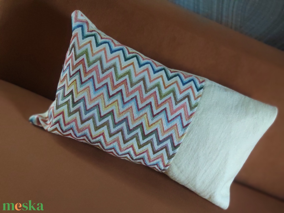 'INDIAN Wave' - kilim mintás nemez díszpárna - otthon & életmód - lakástextil - párna & párnahuzat - díszpárna (belsővel együtt) - Meska.hu