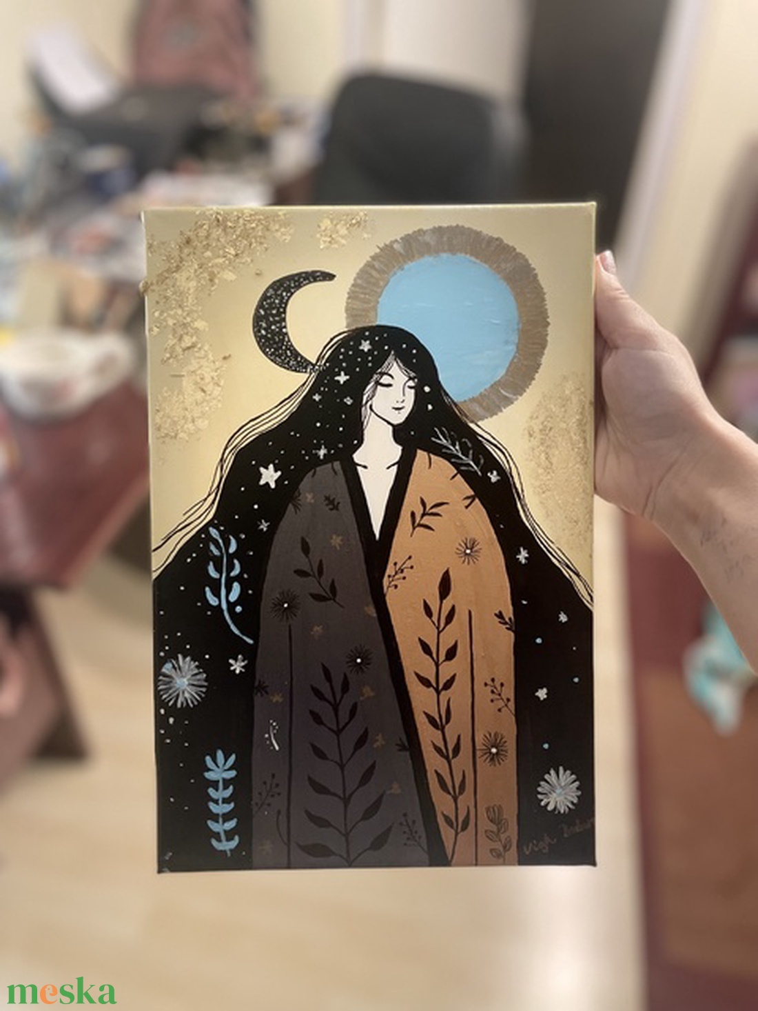 Belső égbolt fali kép - otthon & életmód - dekoráció - kép & falikép - vászonkép - Meska.hu