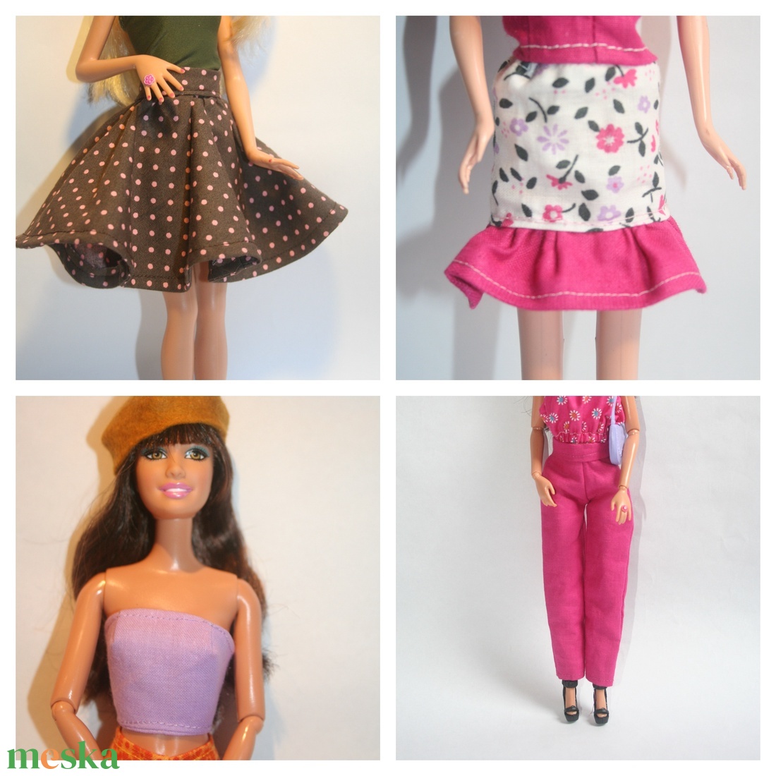 Barbie ruhakészítő Alap csomag  - diy (leírások) - szabásminta, útmutató - Meska.hu