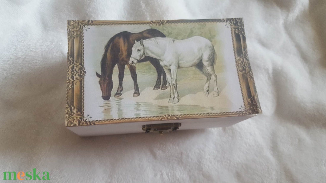 Lovas fadoboz emlékőrző - otthon & életmód - dekoráció - dísztárgy - Meska.hu