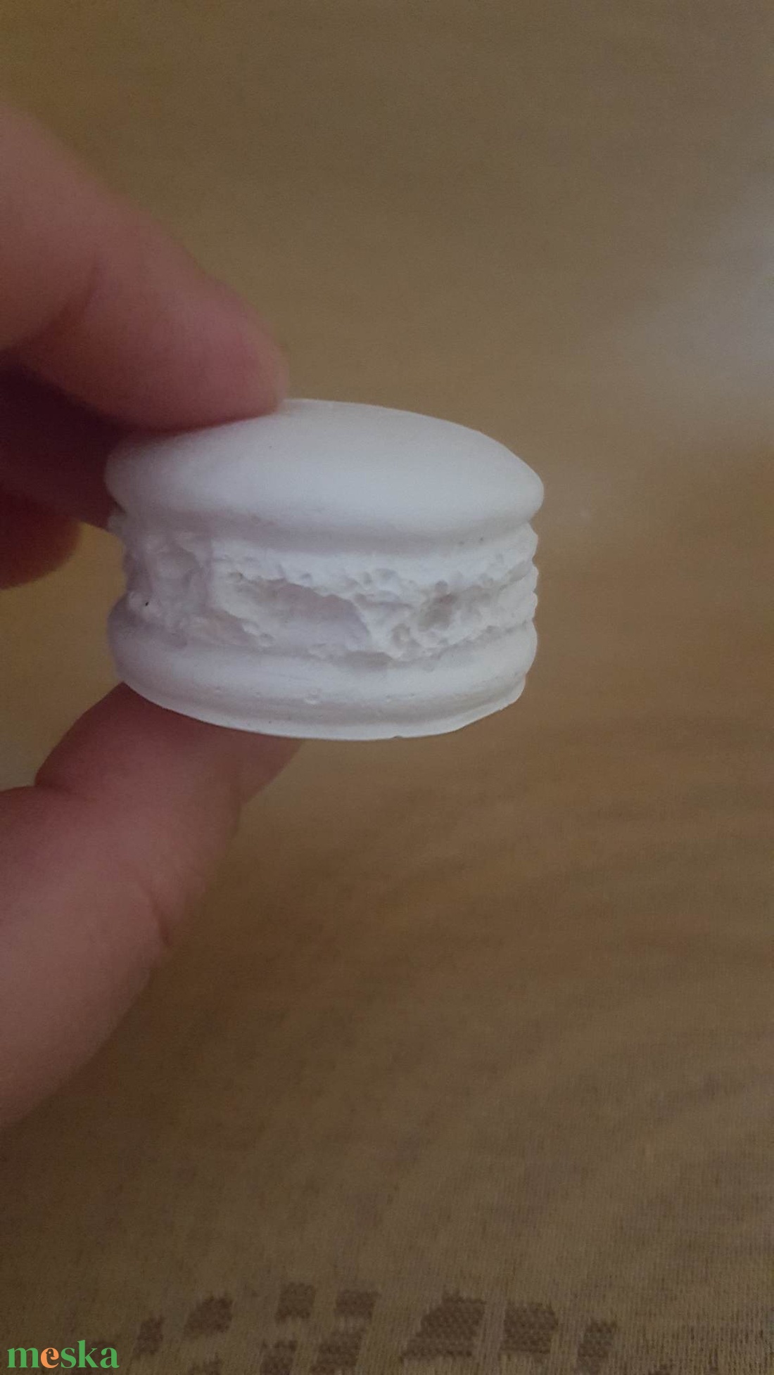 5db-os festhető gipsz macaron - otthon & életmód - dekoráció - dísztárgy - Meska.hu