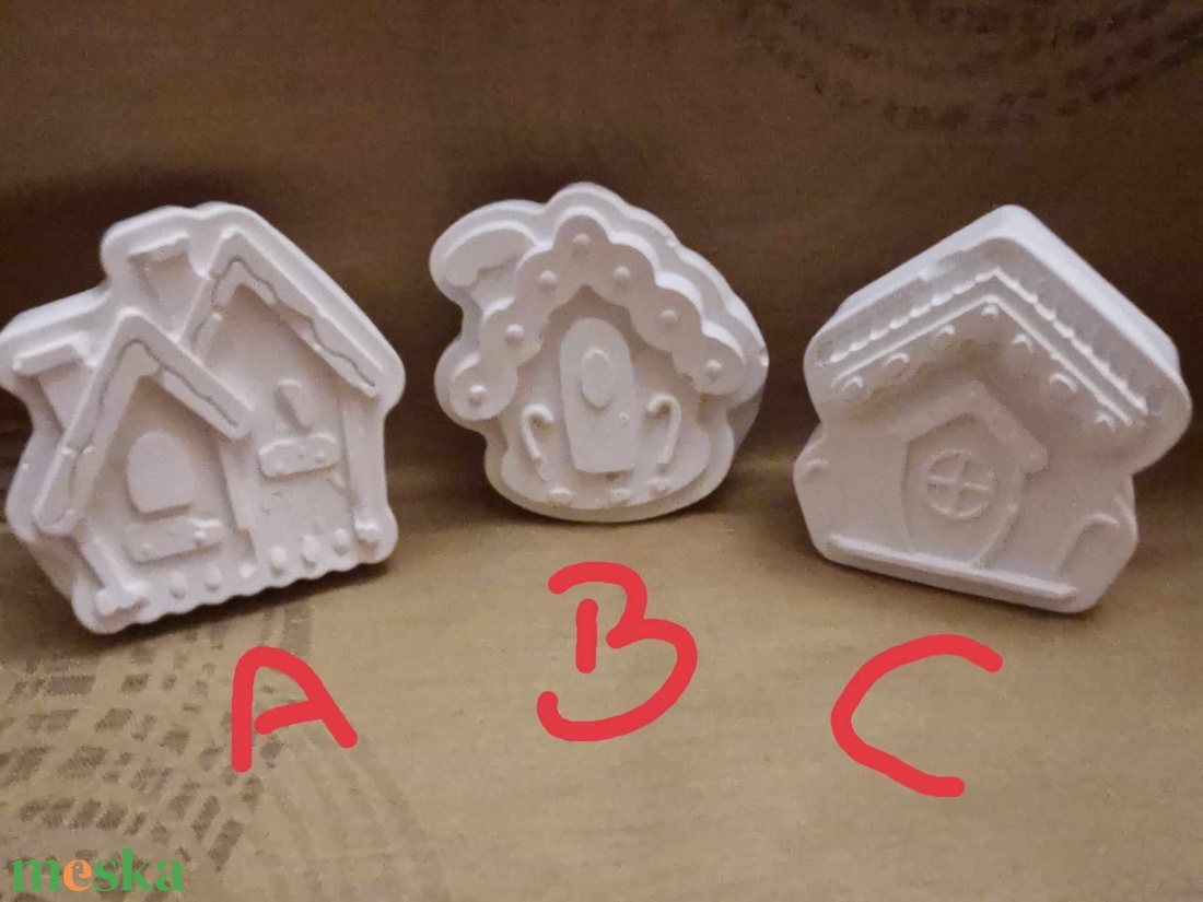Mézeskalács házikó festhető gipsz - diy (csináld magad) - egységcsomag - Meska.hu Mézeskalács házikó festhető gipsz - diy (csináld magad) - egységcsomag - Meska.hu