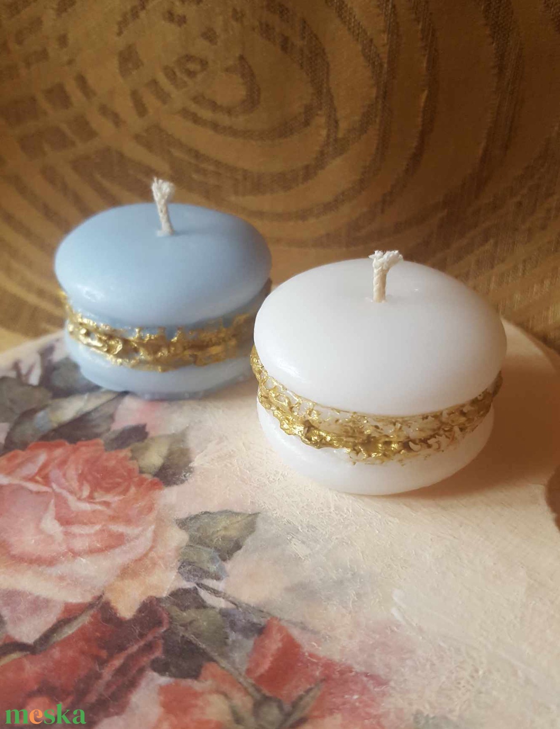 Macaron gyertya, köszönőajándék - esküvő - emlék & ajándék - köszönőajándék - Meska.hu Macaron gyertya, köszönőajándék - esküvő - emlék & ajándék - köszönőajándék - Meska.hu