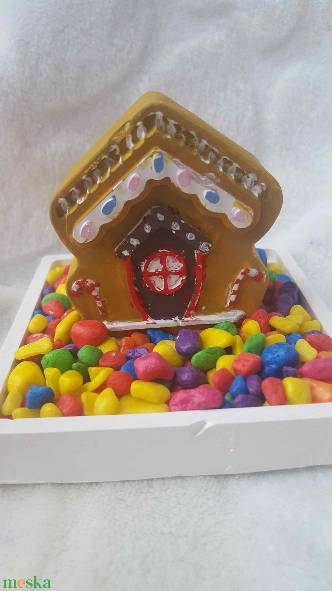 Mézeskalács házikó festhető gipsz - diy (csináld magad) - egységcsomag - Meska.hu Mézeskalács házikó festhető gipsz - diy (csináld magad) - egységcsomag - Meska.hu