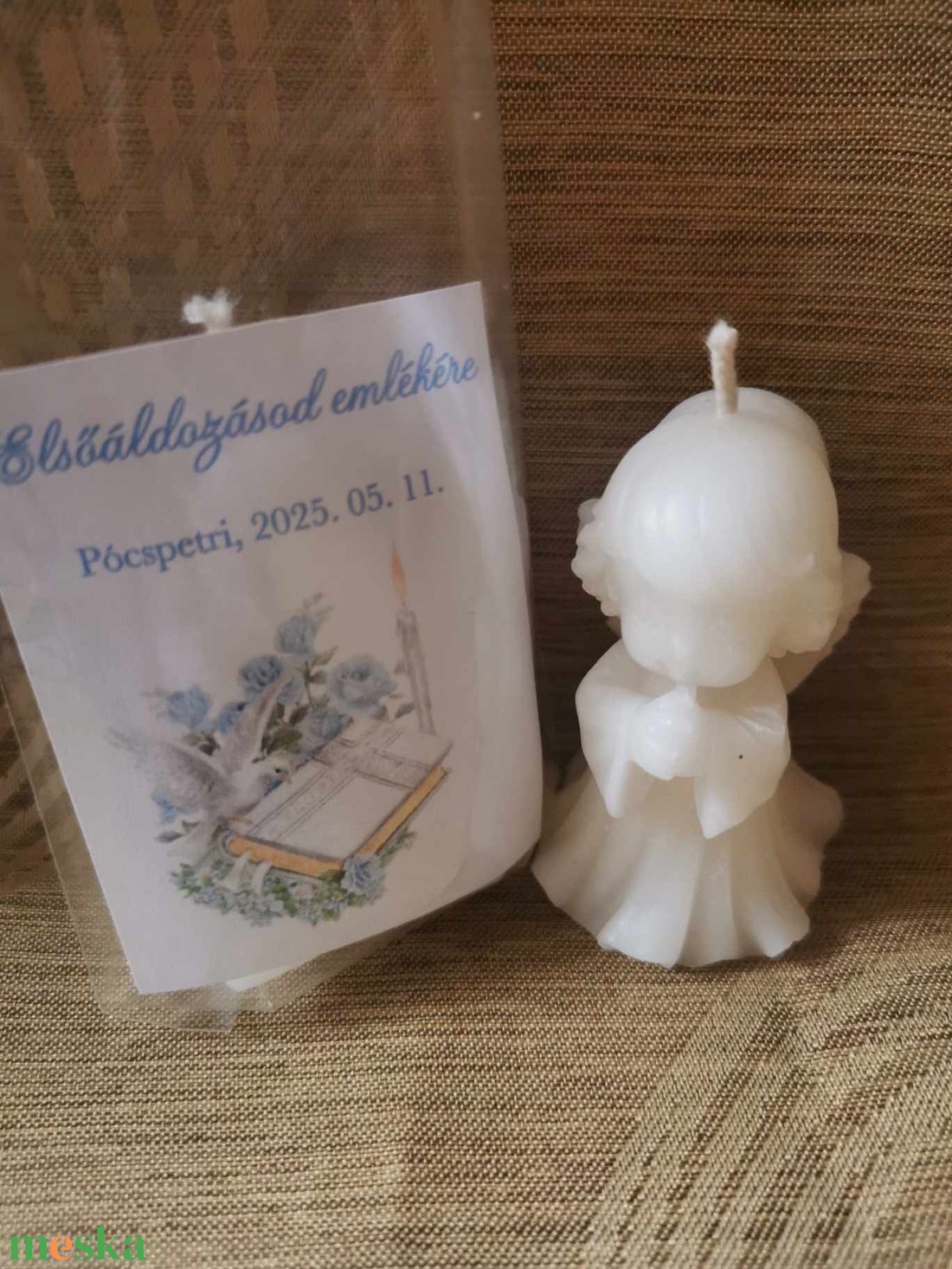 Kislány angyalka gyertya elsőáldozásra, keresztelőre, emlékként - otthon & életmód - gyertya, illat, aroma - gyertya - Meska.hu Kislány angyalka gyertya elsőáldozásra, keresztelőre, emlékként - otthon & életmód - gyertya, illat, aroma - gyertya - Meska.hu