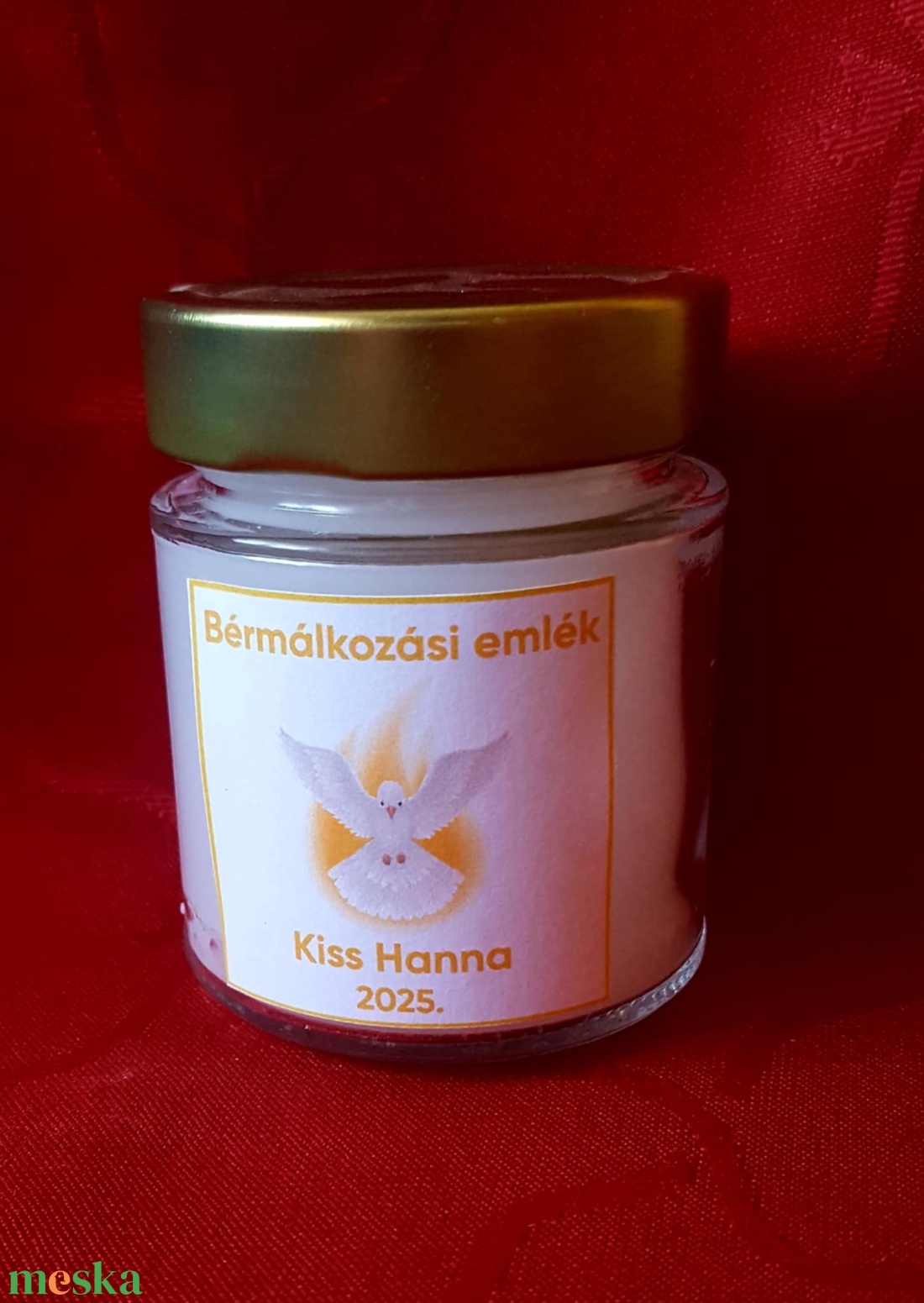 Bérmálkozás névre szóló üveges gyertya - otthon & életmód - gyertya, illat, aroma - gyertya - Meska.hu Bérmálkozás névre szóló üveges gyertya - otthon & életmód - gyertya, illat, aroma - gyertya - Meska.hu