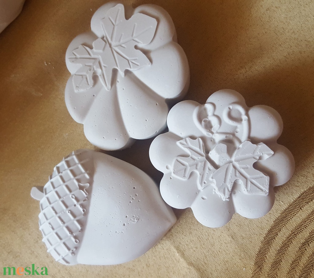 Őszi gipsz kifestő szett - diy (csináld magad) - egységcsomag - Meska.hu
