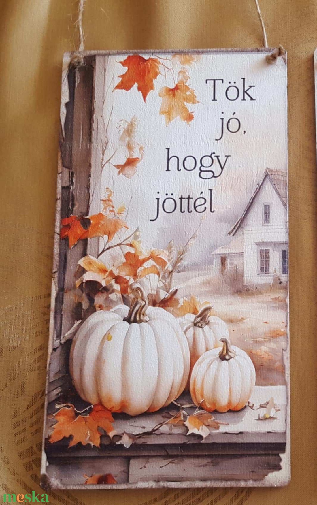 Tökös őszi akasztható fa ajtó- vagy falidísz - otthon & életmód - dekoráció - ajtó- és ablak dekoráció - ajtódísz & kopogtató - Meska.hu Tökös őszi akasztható fa ajtó- vagy falidísz - otthon & életmód - dekoráció - ajtó- és ablak dekoráció - ajtódísz & kopogtató - Meska.hu