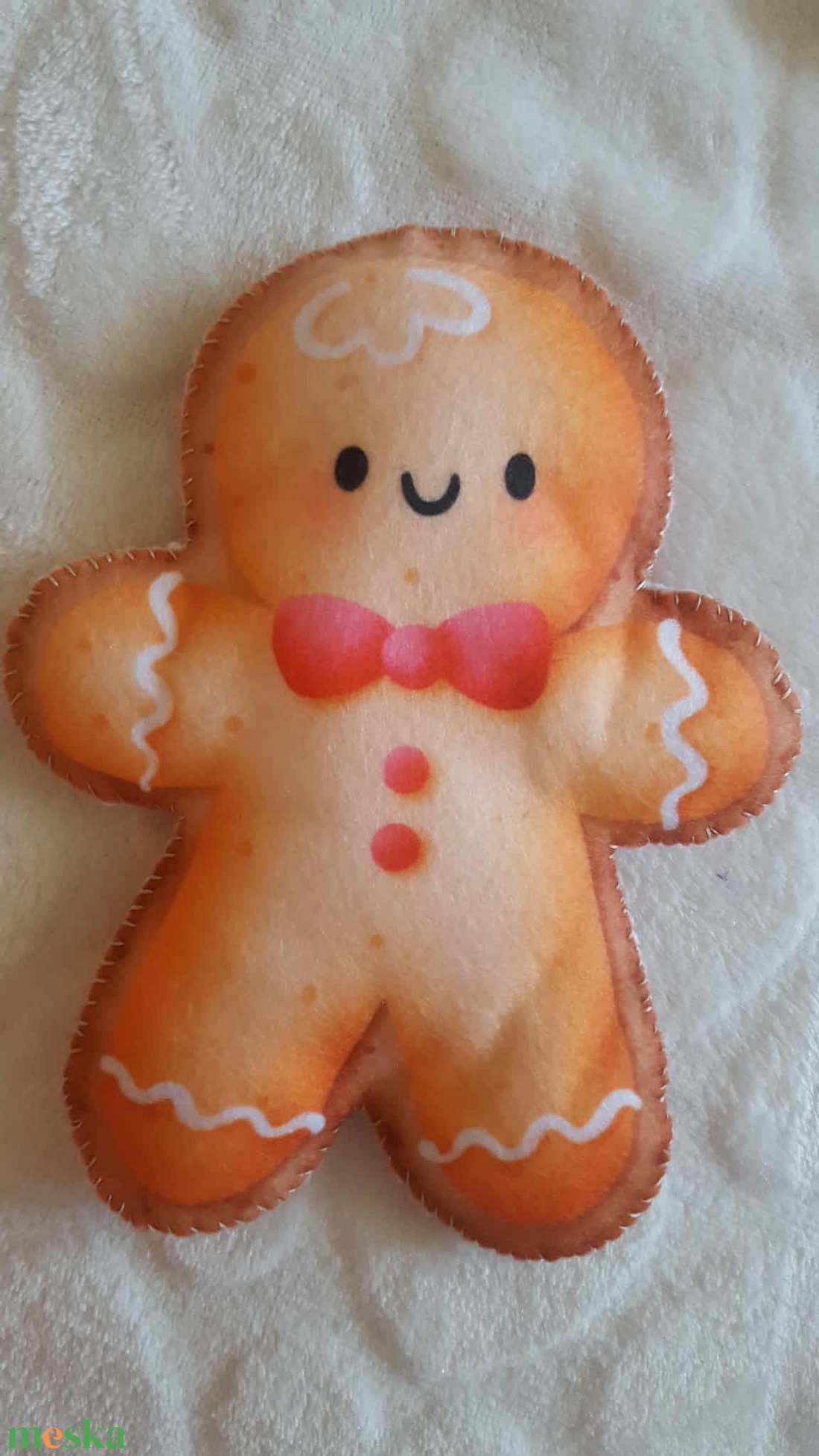 Nagy mézi figura barkácsfilcből - otthon & életmód - dekoráció - dísztárgy - Meska.hu
