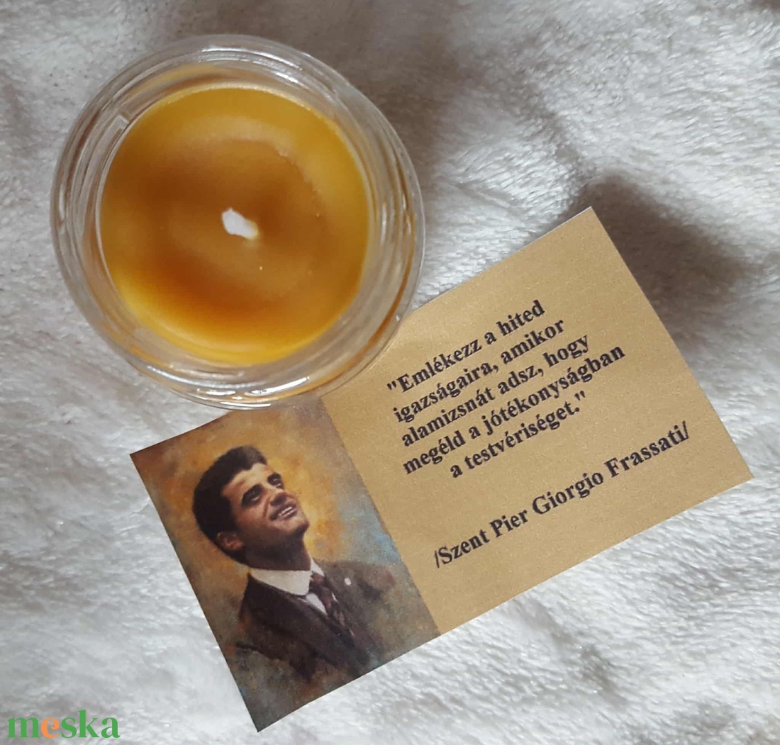 Szent Pier Giorgio Frassati illatgyertya kicsi vagy nagy kiszerelésben - otthon & életmód - gyertya, illat, aroma - gyertya - Meska.hu Szent Pier Giorgio Frassati illatgyertya kicsi vagy nagy kiszerelésben - otthon & életmód - gyertya, illat, aroma - gyertya - Meska.hu