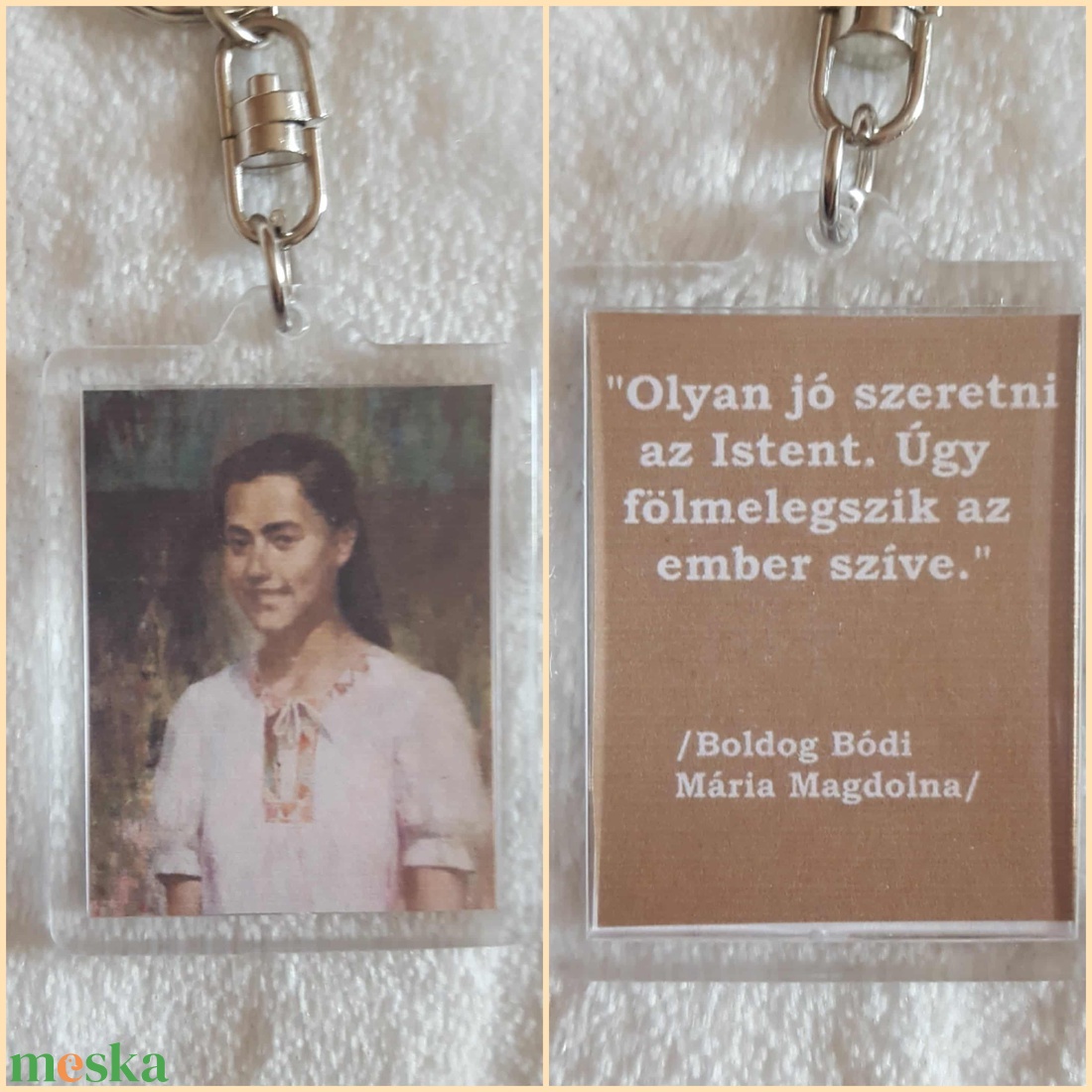 Boldog Bódi Mária Magdolna kulcstartó - táska & tok - kulcstartó & táskadísz - kulcstartó - Meska.hu