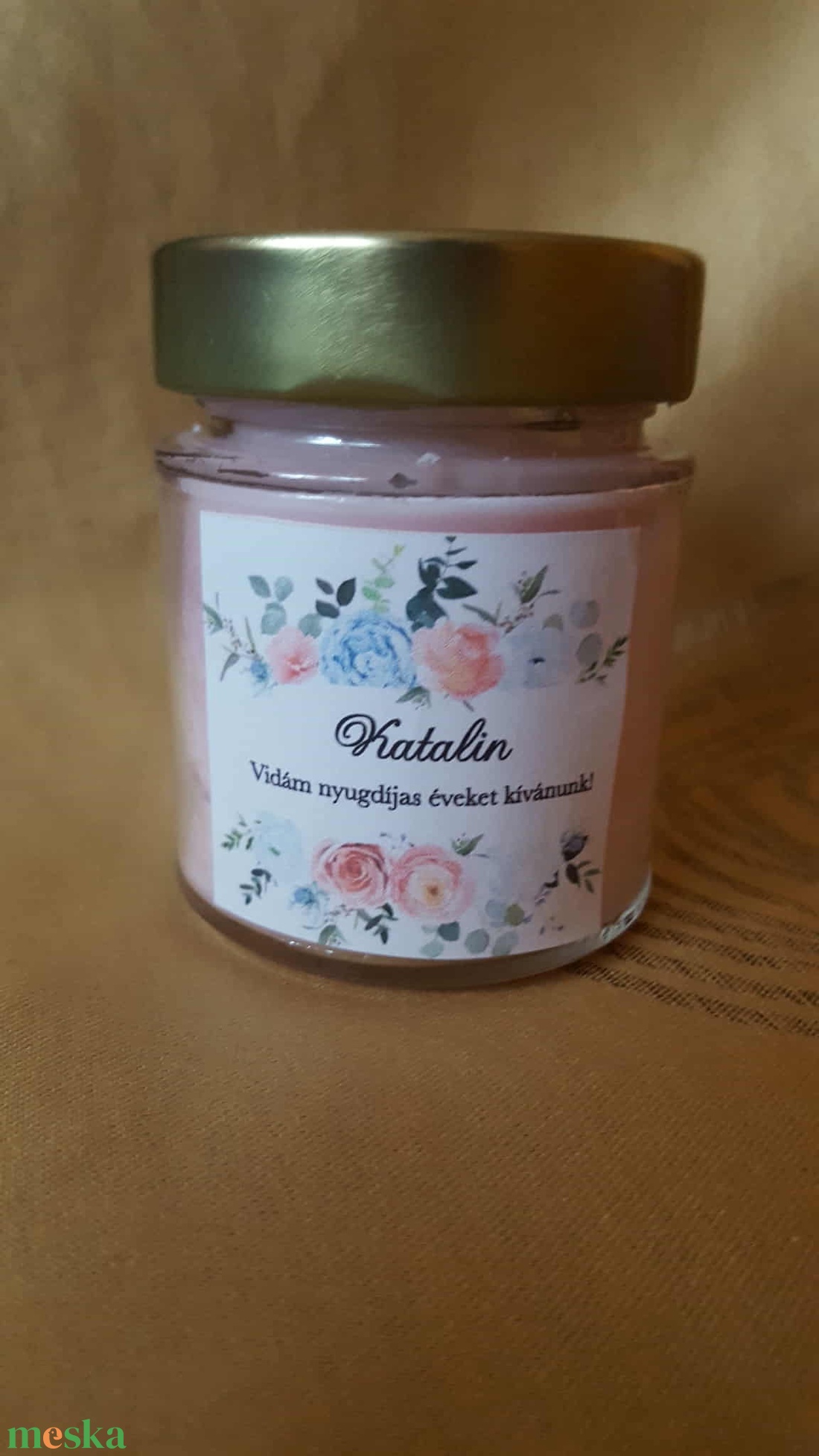 Névre szóló gyertya nyugdíjba vonulás alkalmára, többféle kiszerelésben - otthon & életmód - gyertya, illat, aroma - gyertya - Meska.hu