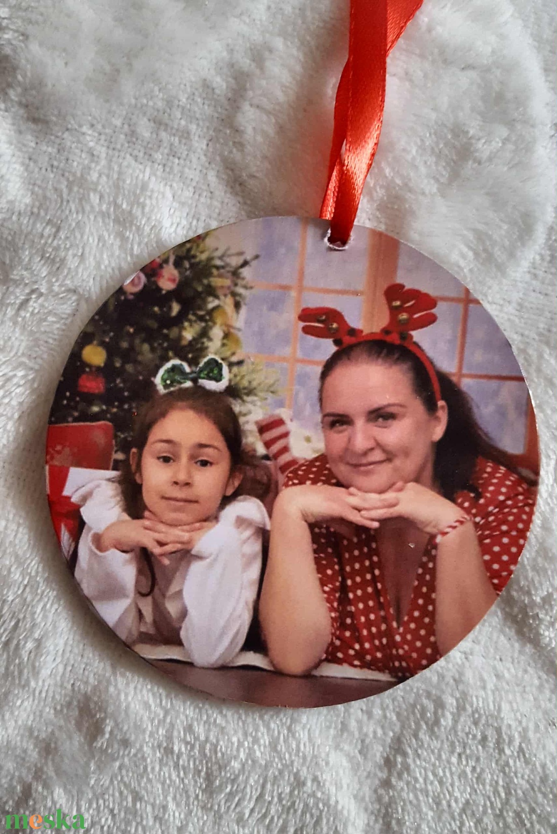 Fényképes karácsonyfadísz - karácsony - karácsonyi lakásdekoráció - karácsonyfadíszek - Meska.hu