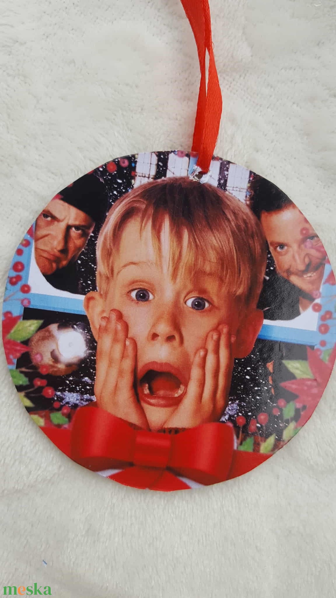 Kevin karácsonyfadísz - karácsony - karácsonyi lakásdekoráció - karácsonyfadíszek - Meska.hu