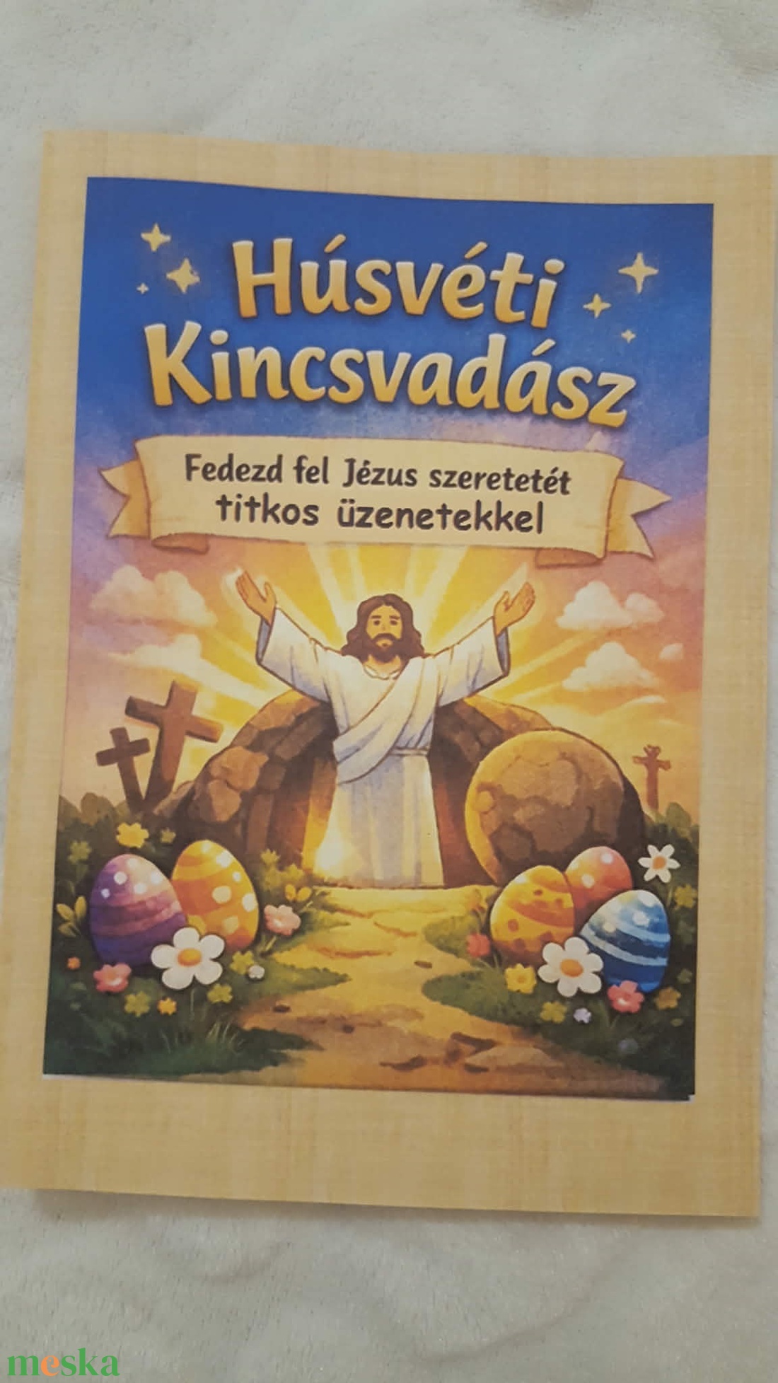 Húsvéti Kincsvadász kaparós lap - diy (csináld magad) - egységcsomag - Meska.hu