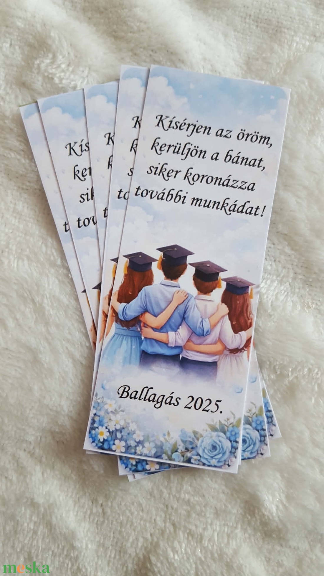 10db Ballagási könyvjelző - otthon & életmód - dekoráció - dísztárgy - Meska.hu