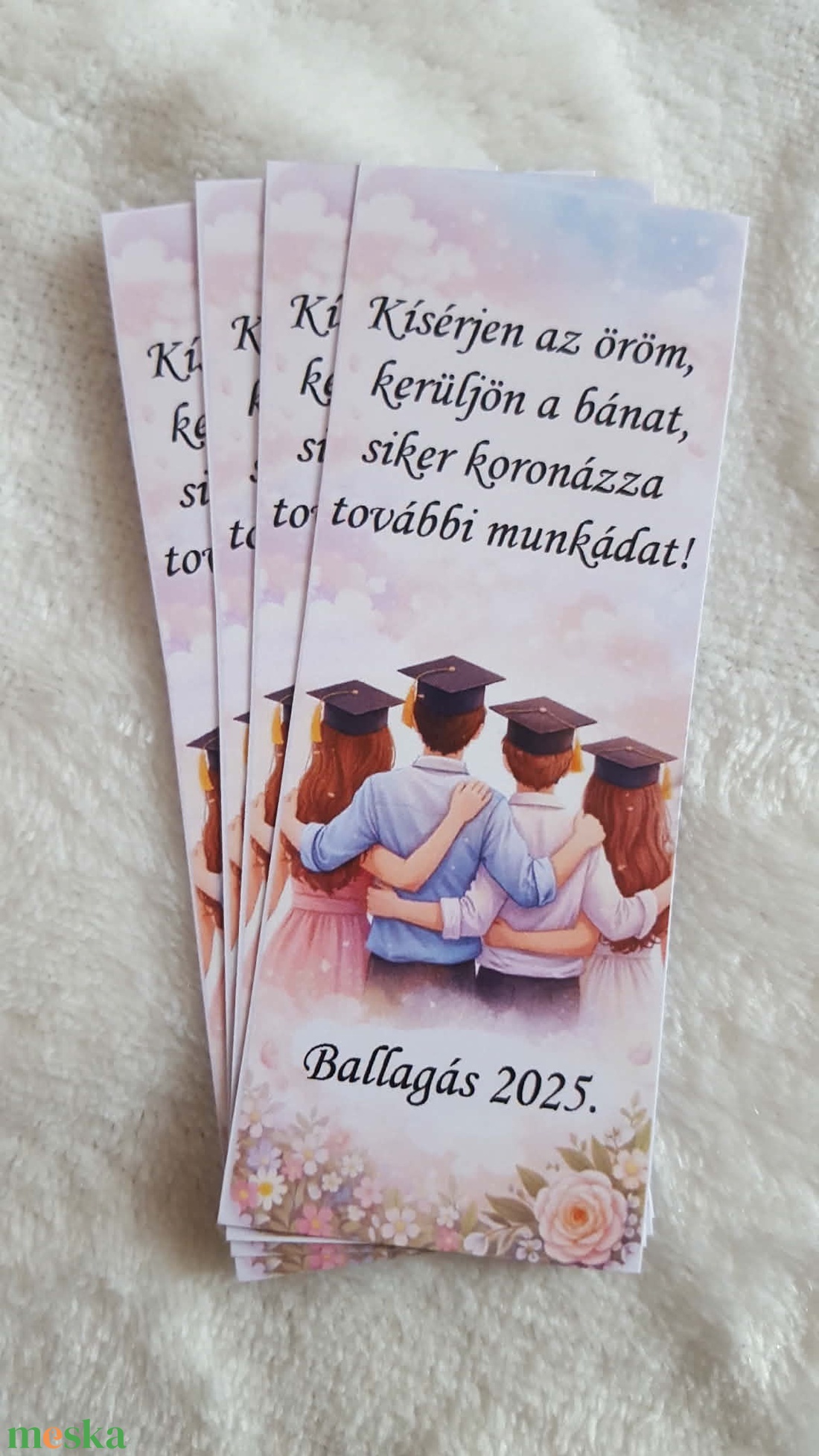 10db Ballagási könyvjelző - otthon & életmód - dekoráció - dísztárgy - Meska.hu