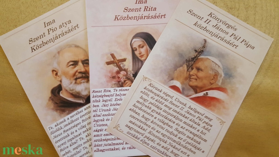 5db képes imalap szabadon választható - otthon & életmód - dekoráció - dísztárgy - Meska.hu