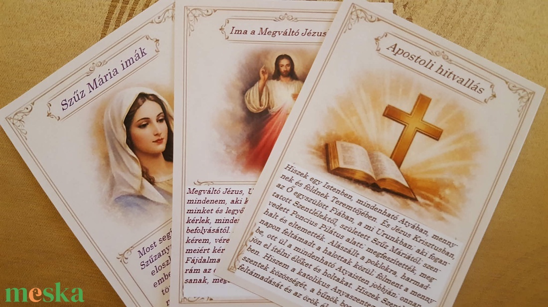 5db képes imalap szabadon választható - otthon & életmód - dekoráció - dísztárgy - Meska.hu