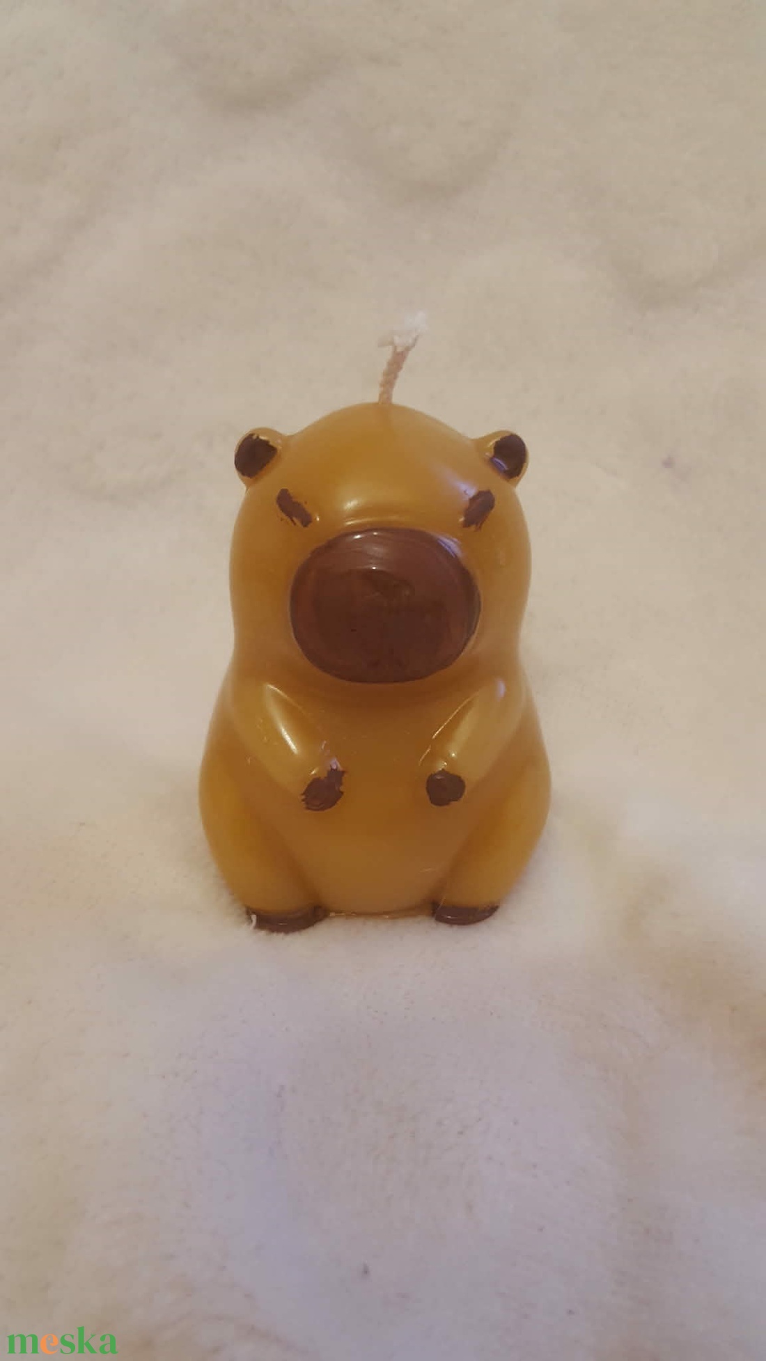Capibara gyertya, tortagyertya - otthon & életmód - gyertya, illat, aroma - gyertya - Meska.hu