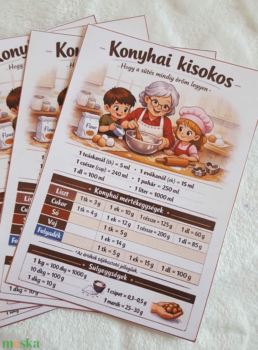 Konyhai kisokos nagy hűtőmágnes - otthon & életmód - konyhafelszerelés, tálalás - konyhai dekoráció - hűtőmágnes - Meska.hu