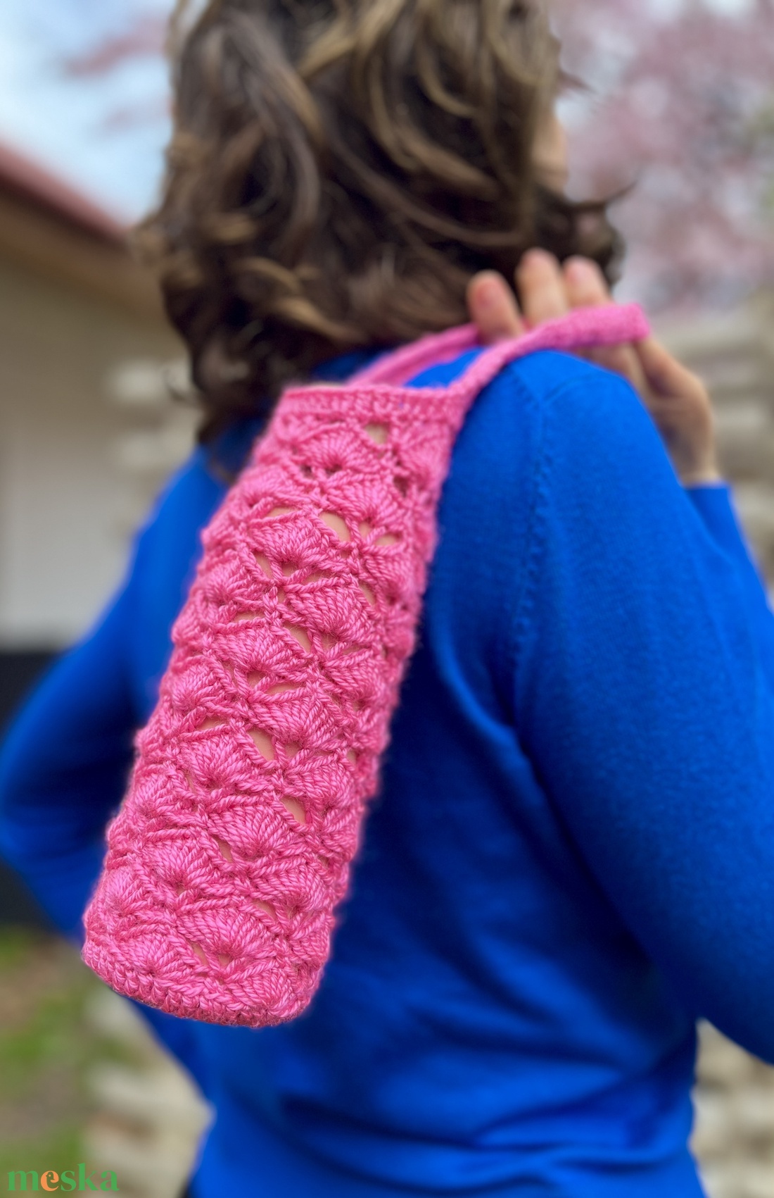Horgolt pink kulacstartó - otthon & életmód - konyhafelszerelés, tálalás - italos kellékek - kulacsok - Meska.hu Horgolt pink kulacstartó - otthon & életmód - konyhafelszerelés, tálalás - italos kellékek - kulacsok - Meska.hu