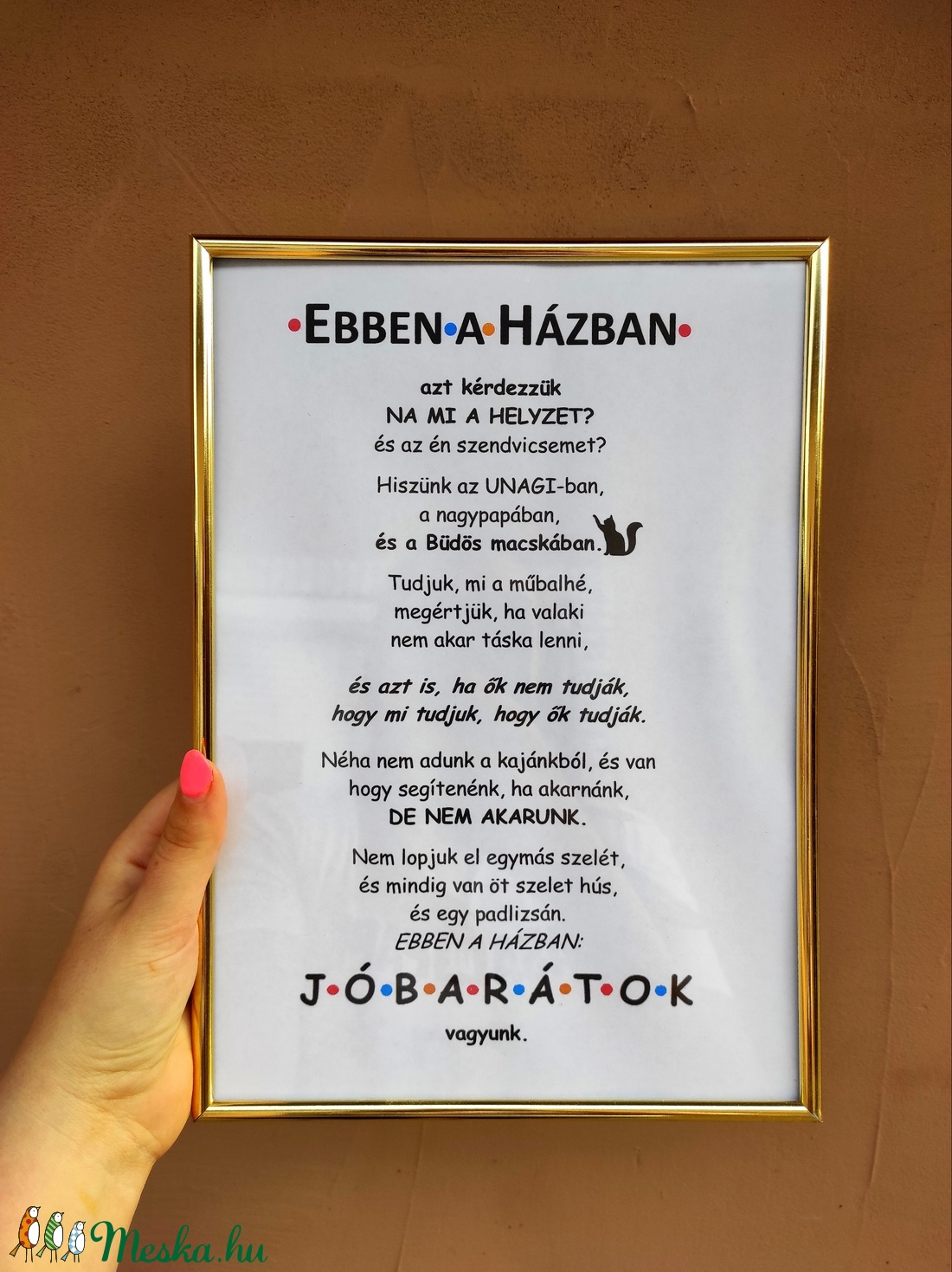 Jóbarátok fanoknak házi dekor - otthon & életmód - dekoráció - kép & falikép - Meska.hu Jóbarátok fanoknak házi dekor - otthon & életmód - dekoráció - kép & falikép - Meska.hu