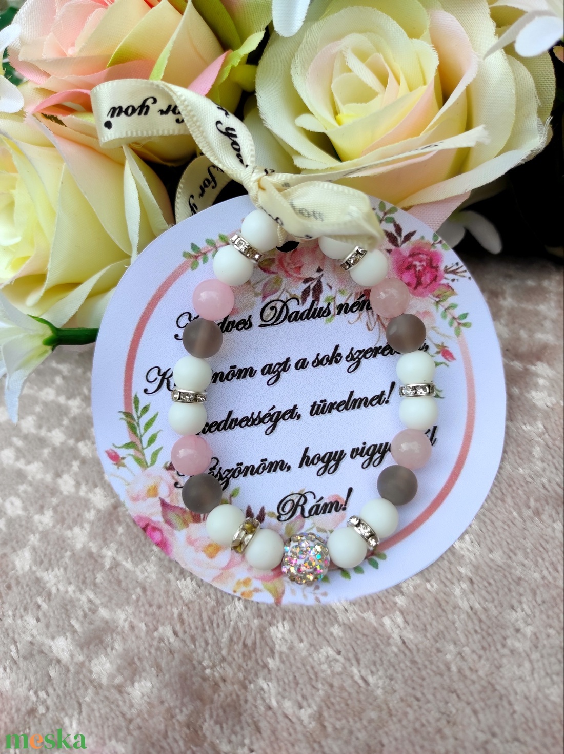 Dadusnak/Óvónéninek köszönő ajándék - ékszer - karkötő - Meska.hu