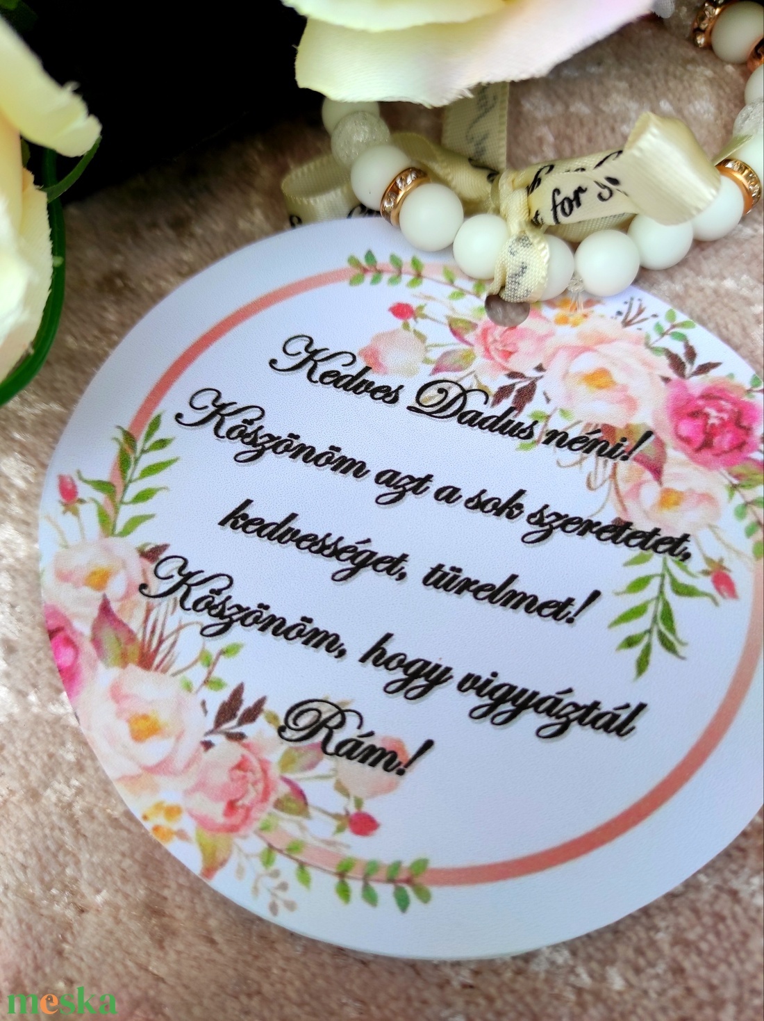 Dadusnak/Óvónéninek köszönő ajándék - ékszer - karkötő - Meska.hu