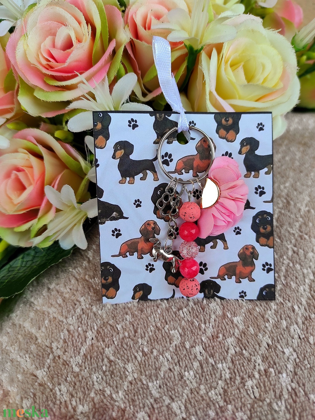 Tacsi kutyás pink kulcstartó - táska & tok - kulcstartó & táskadísz - kulcstartó - Meska.hu Tacsi kutyás pink kulcstartó - táska & tok - kulcstartó & táskadísz - kulcstartó - Meska.hu