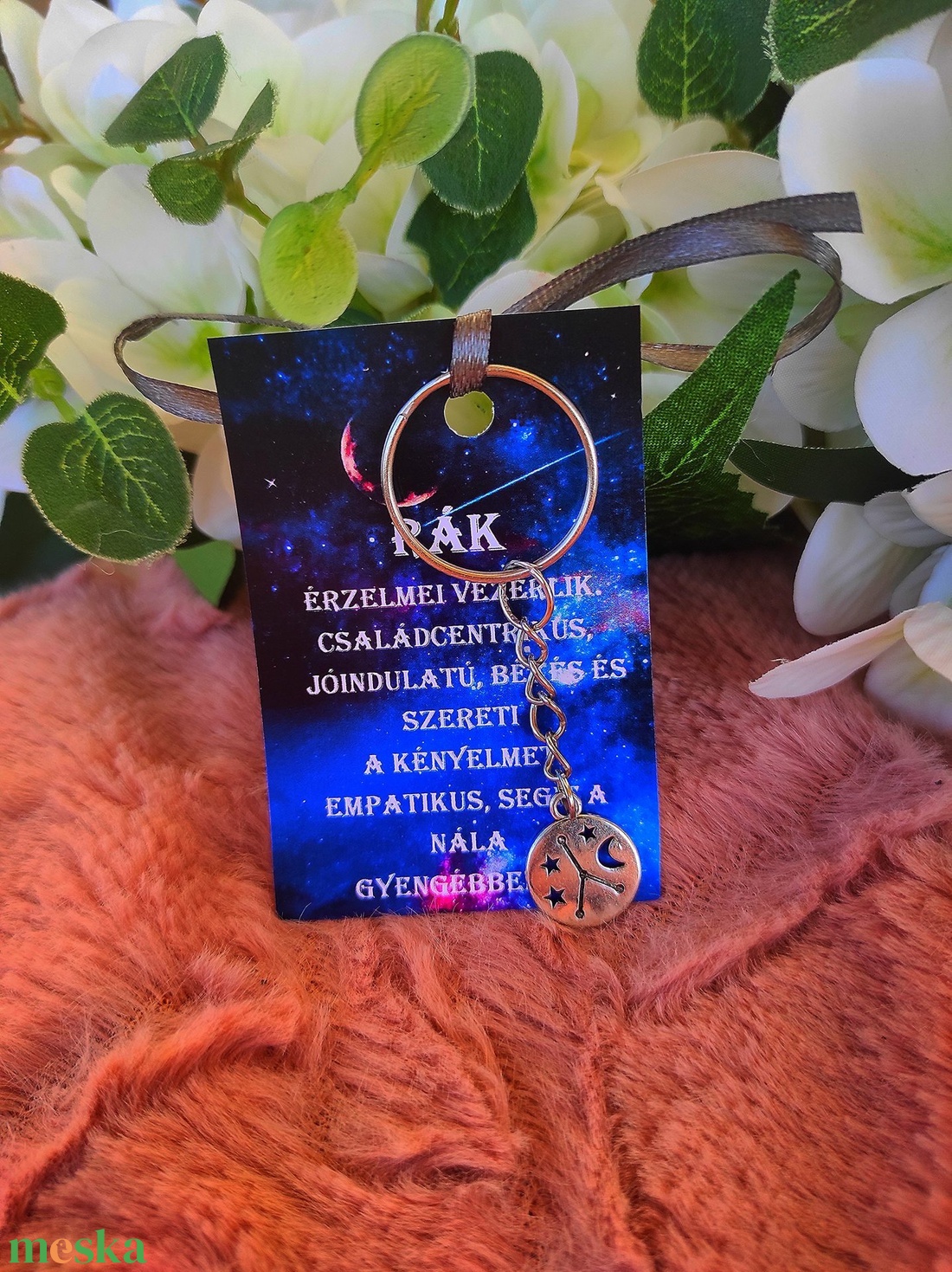 Rák csillagkép kulcstartó - táska & tok - kulcstartó & táskadísz - kulcstartó - Meska.hu