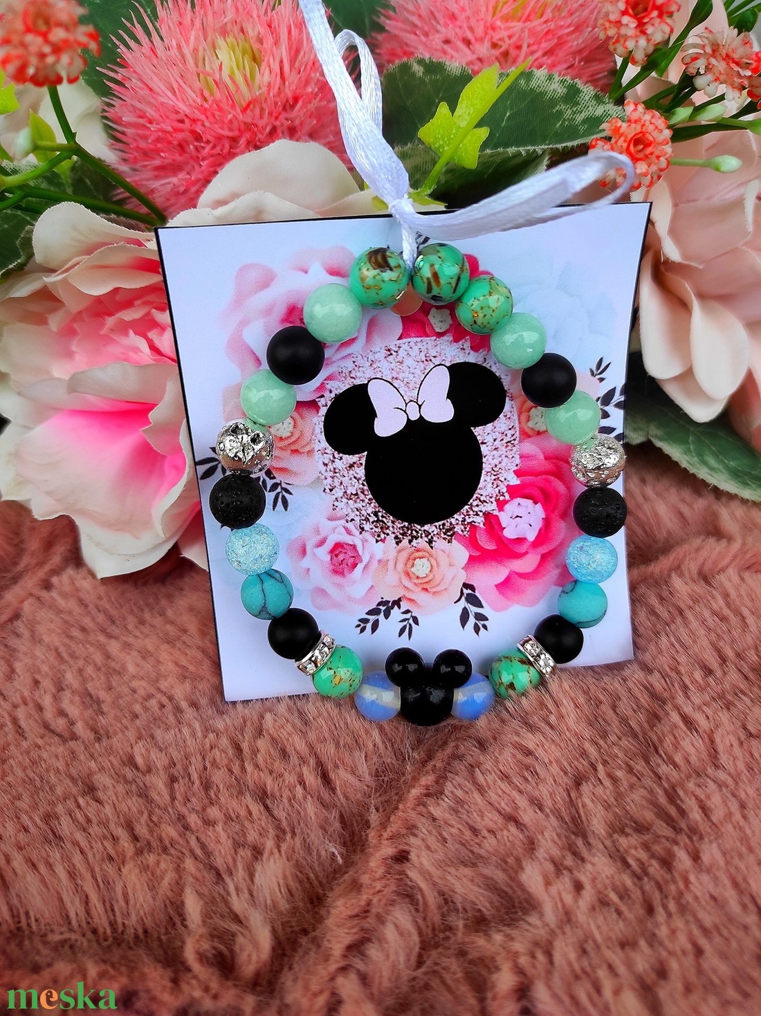 Minnie türkiz karkötő - ékszer - karkötő - ásványkarkötő - Meska.hu Minnie türkiz karkötő - ékszer - karkötő - ásványkarkötő - Meska.hu