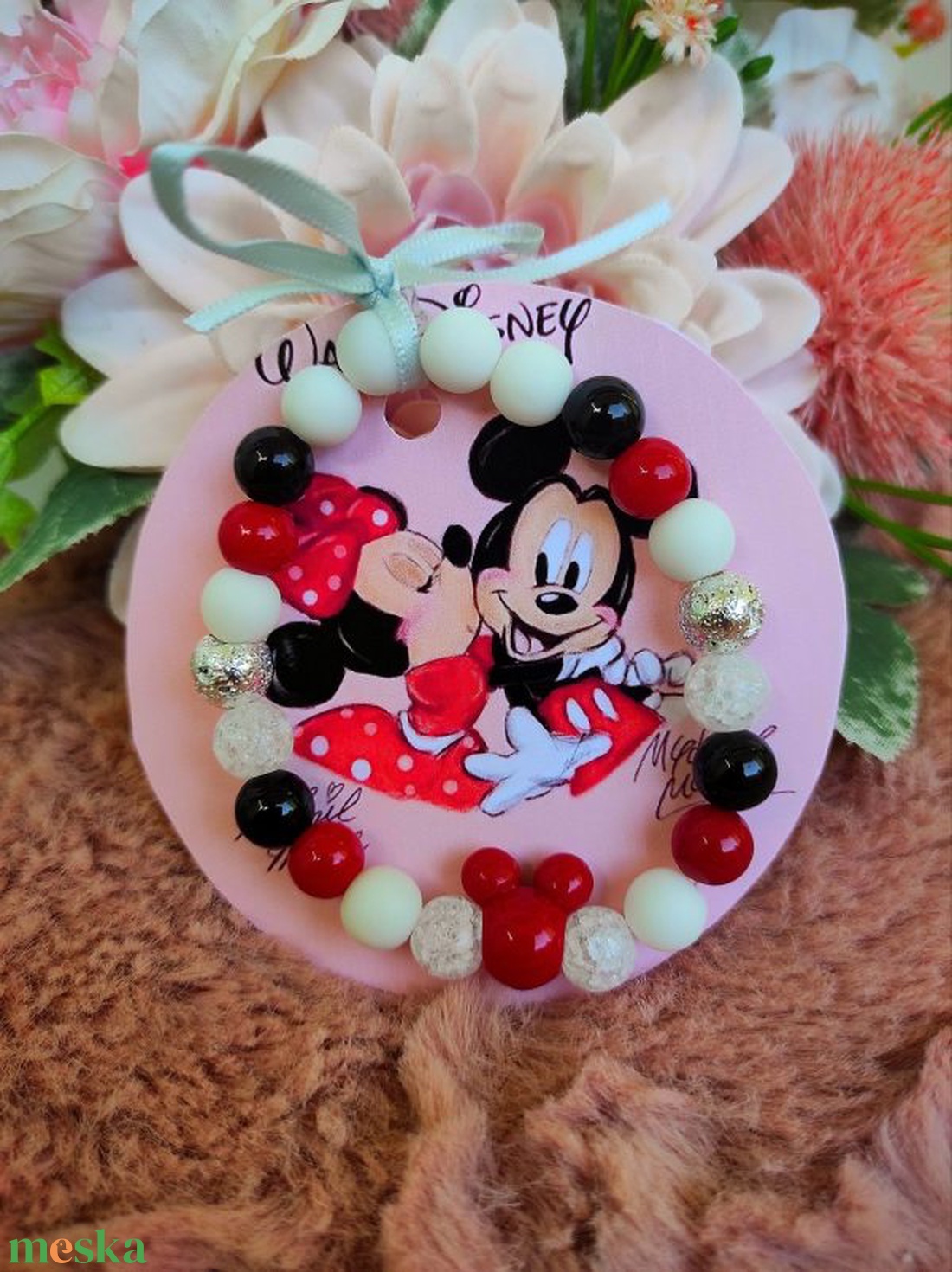 Piros mickey minnie karkötő - ékszer - karkötő - charm karkötő - Meska.hu Piros mickey minnie karkötő - ékszer - karkötő - charm karkötő - Meska.hu