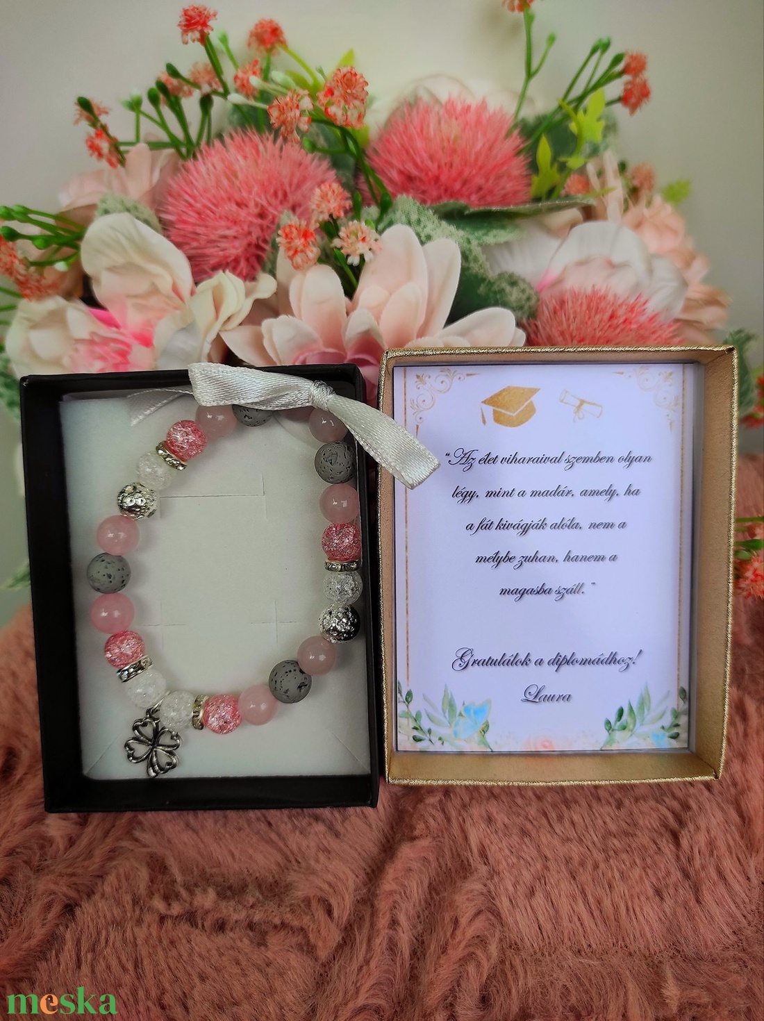 Diplomaosztó lóhere karkötő - ékszer - karkötő - charm karkötő - Meska.hu Diplomaosztó lóhere karkötő - ékszer - karkötő - charm karkötő - Meska.hu