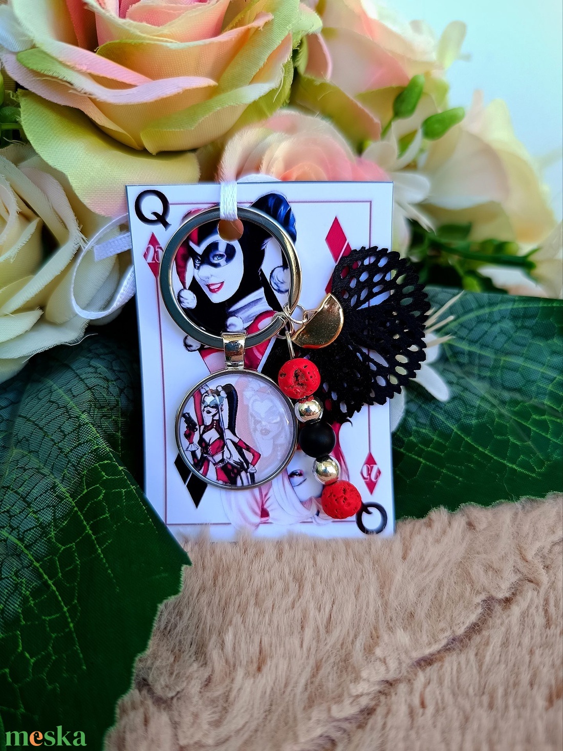 Harley Quinn kulcstartó - táska & tok - kulcstartó & táskadísz - kulcstartó - Meska.hu Harley Quinn kulcstartó - táska & tok - kulcstartó & táskadísz - kulcstartó - Meska.hu