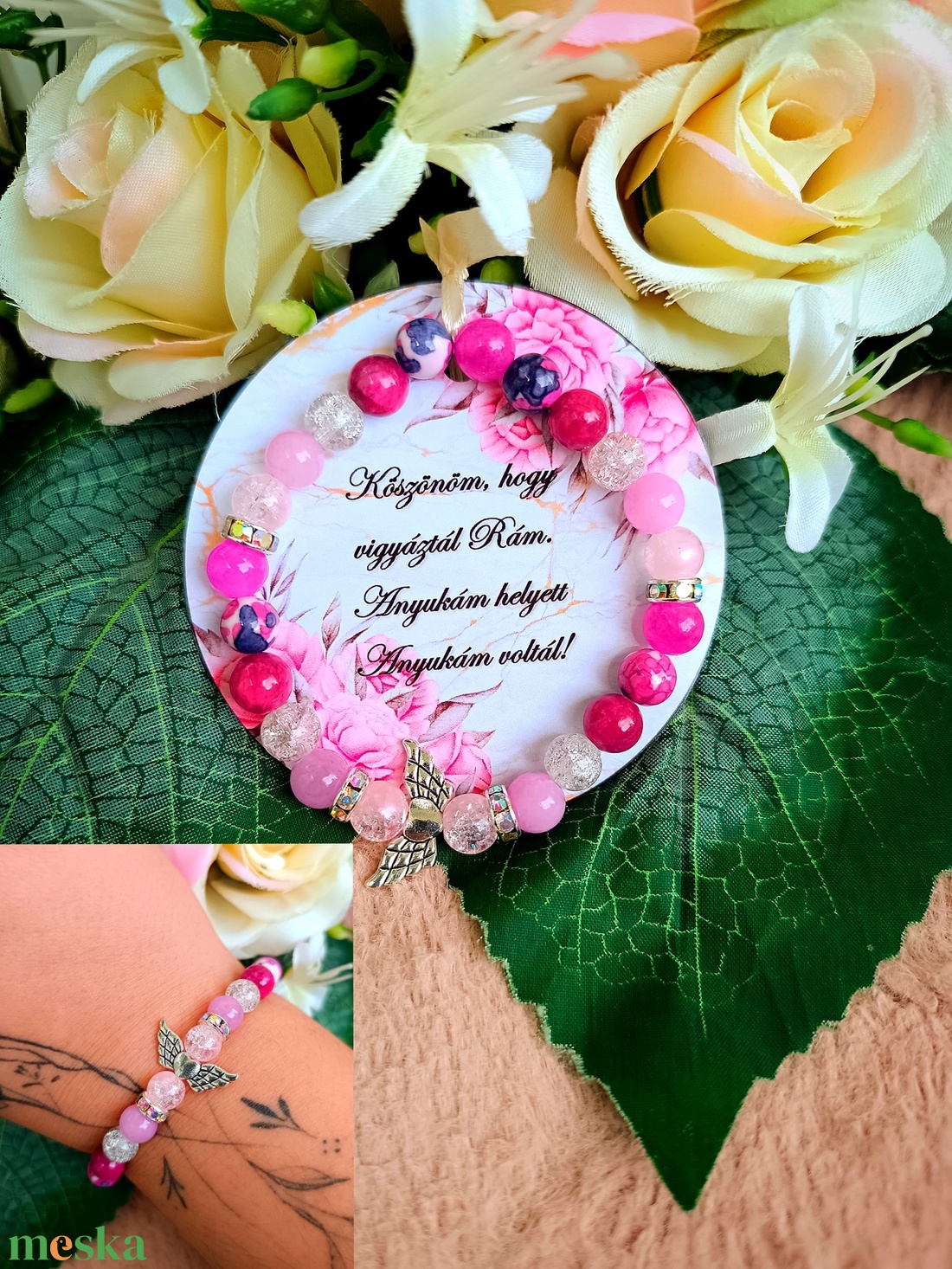 Szerencse, szeretet ásvány karkötő pedagógusnak - ékszer - karkötő - bogyós karkötő - Meska.hu Szerencse, szeretet ásvány karkötő pedagógusnak - ékszer - karkötő - bogyós karkötő - Meska.hu