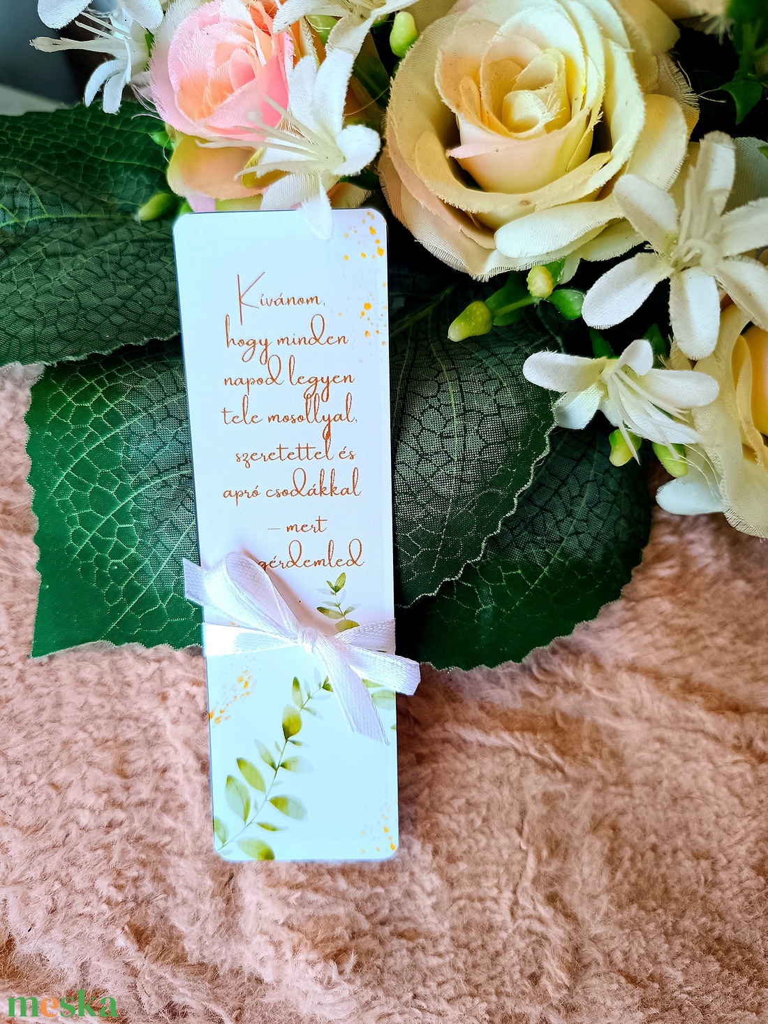 Ajándék egyedi feliratos könyvjelző motivációs - könyv & zene - könyvjelző - Meska.hu