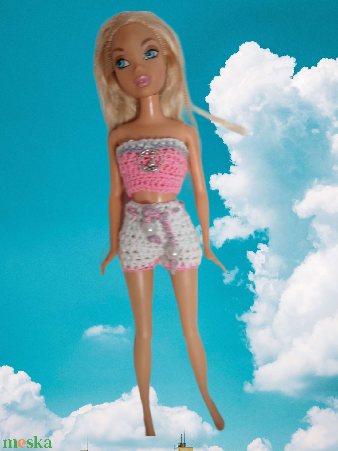 Horgolt kötős nadrágos szett Barbie babára (107). Új. - játék & sport - baba & babaház - barbie ruhák - Meska.hu Horgolt kötős nadrágos szett Barbie babára (107). Új. - játék & sport - baba & babaház - barbie ruhák - Meska.hu