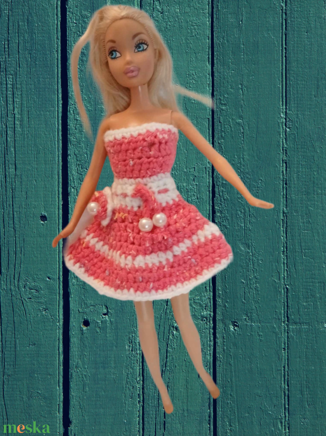 Horgolt ruha Barbie babára (103). Új. - játék & sport - baba & babaház - barbie ruhák - Meska.hu Horgolt ruha Barbie babára (103). Új. - játék & sport - baba & babaház - barbie ruhák - Meska.hu