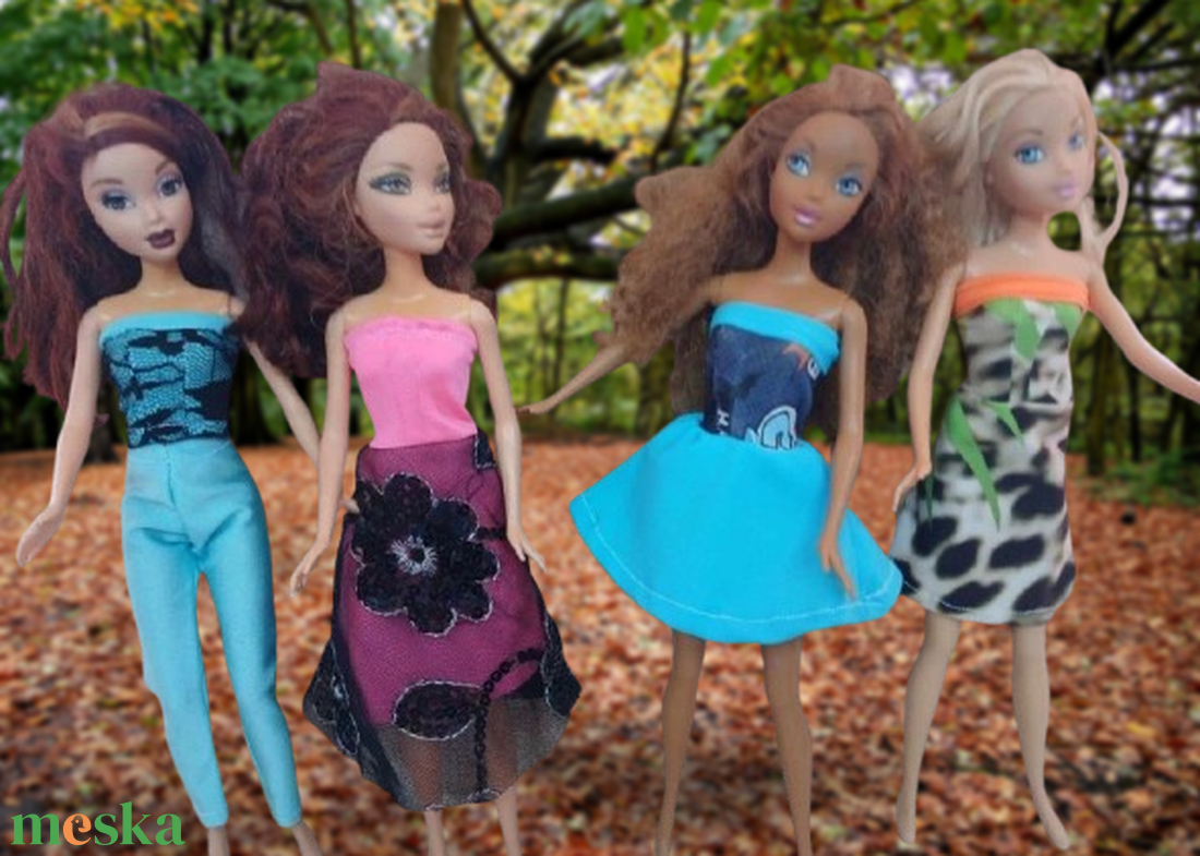 Barbie típusú babára babaruha csomag. Új! (12) - játék & sport - baba & babaház - barbie ruhák - Meska.hu Barbie típusú babára babaruha csomag. Új! (12) - játék & sport - baba & babaház - barbie ruhák - Meska.hu