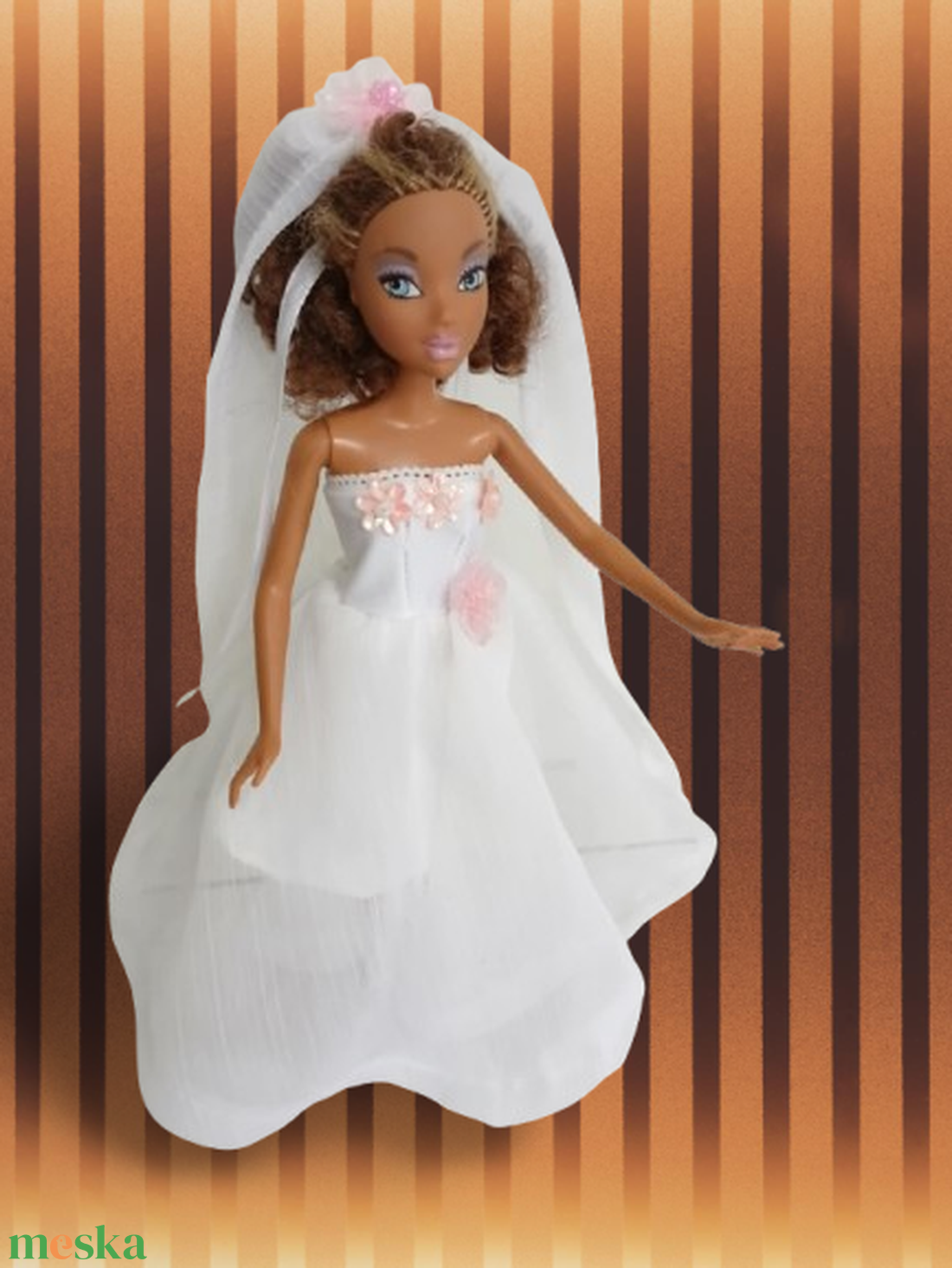Mennyasszonyi ruha 1. Barbie vagy Barbie típusú babára - játék & sport - baba & babaház - barbie ruhák - Meska.hu Mennyasszonyi ruha 1. Barbie vagy Barbie típusú babára - játék & sport - baba & babaház - barbie ruhák - Meska.hu