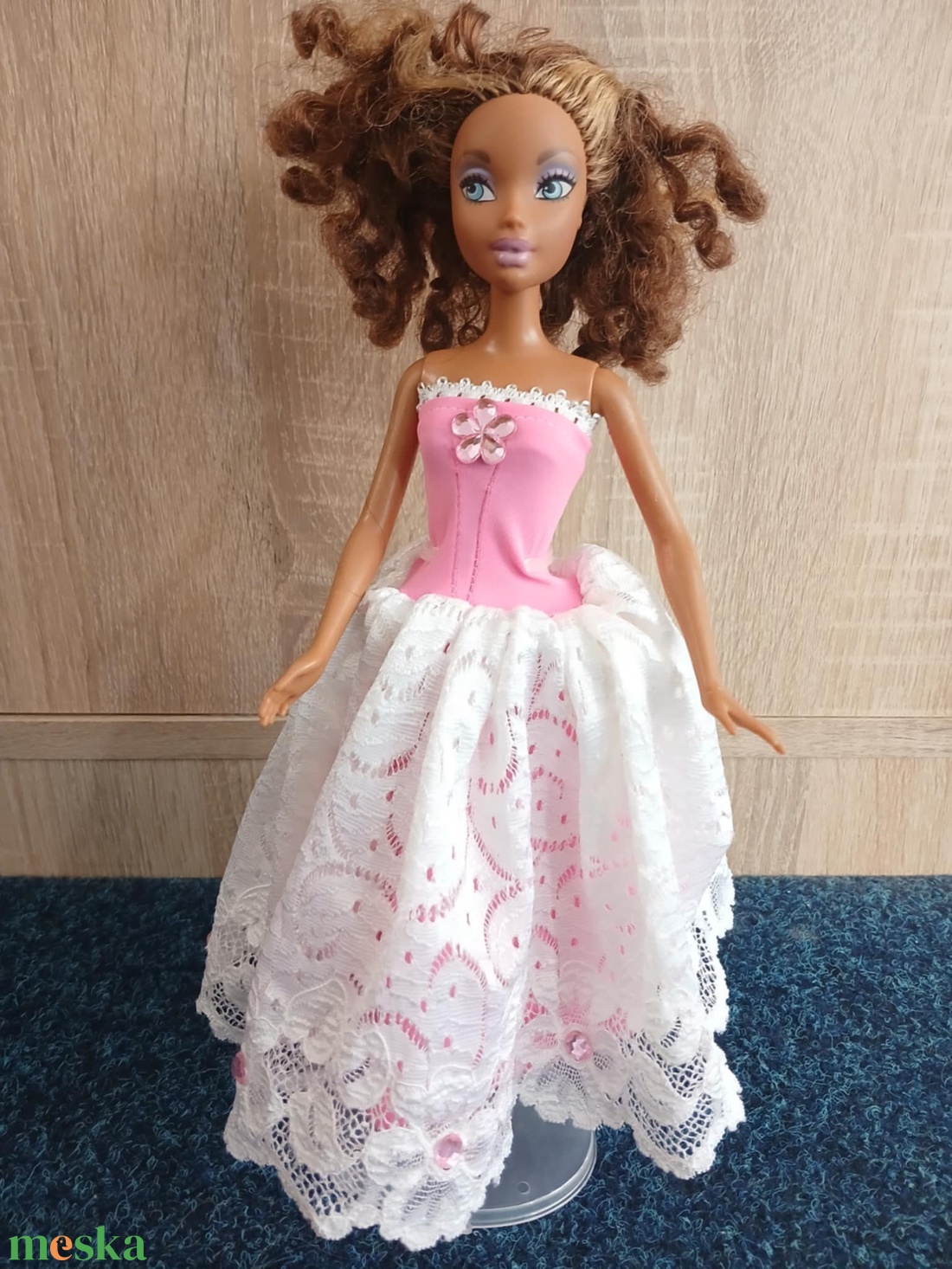 Csodaszép Barbie csipkés báli ruha. - játék & sport - baba & babaház - barbie ruhák - Meska.hu Csodaszép Barbie csipkés báli ruha. - játék & sport - baba & babaház - barbie ruhák - Meska.hu