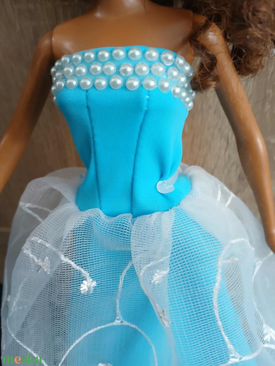 Barbie világoskék csipkés báli ruha. - játék & sport - baba & babaház - barbie ruhák - Meska.hu Barbie világoskék csipkés báli ruha. - játék & sport - baba & babaház - barbie ruhák - Meska.hu